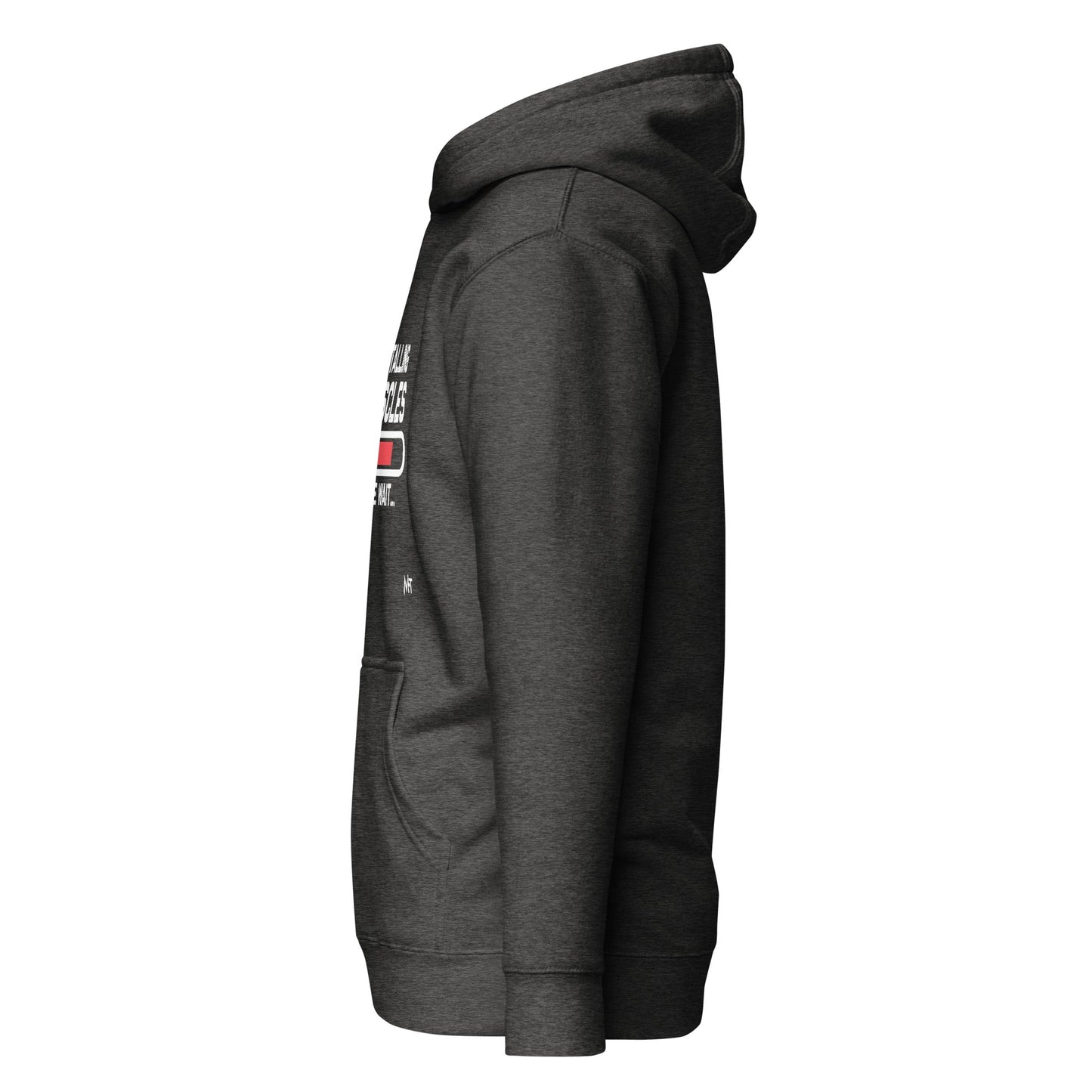 Installing muscles please wait - Unisex Hoodie by DarkByteGear