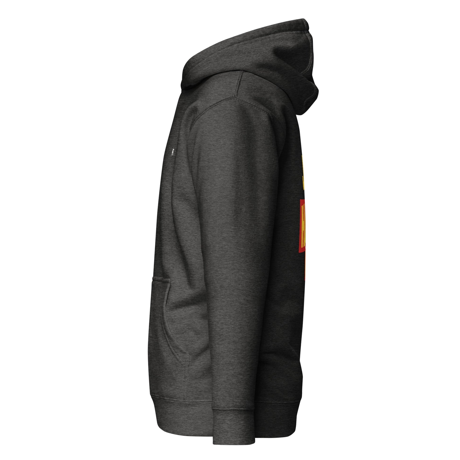 Just Hack (Yellow Text) - Unisex Hoodie ( Back Print ) by DarkByteGear