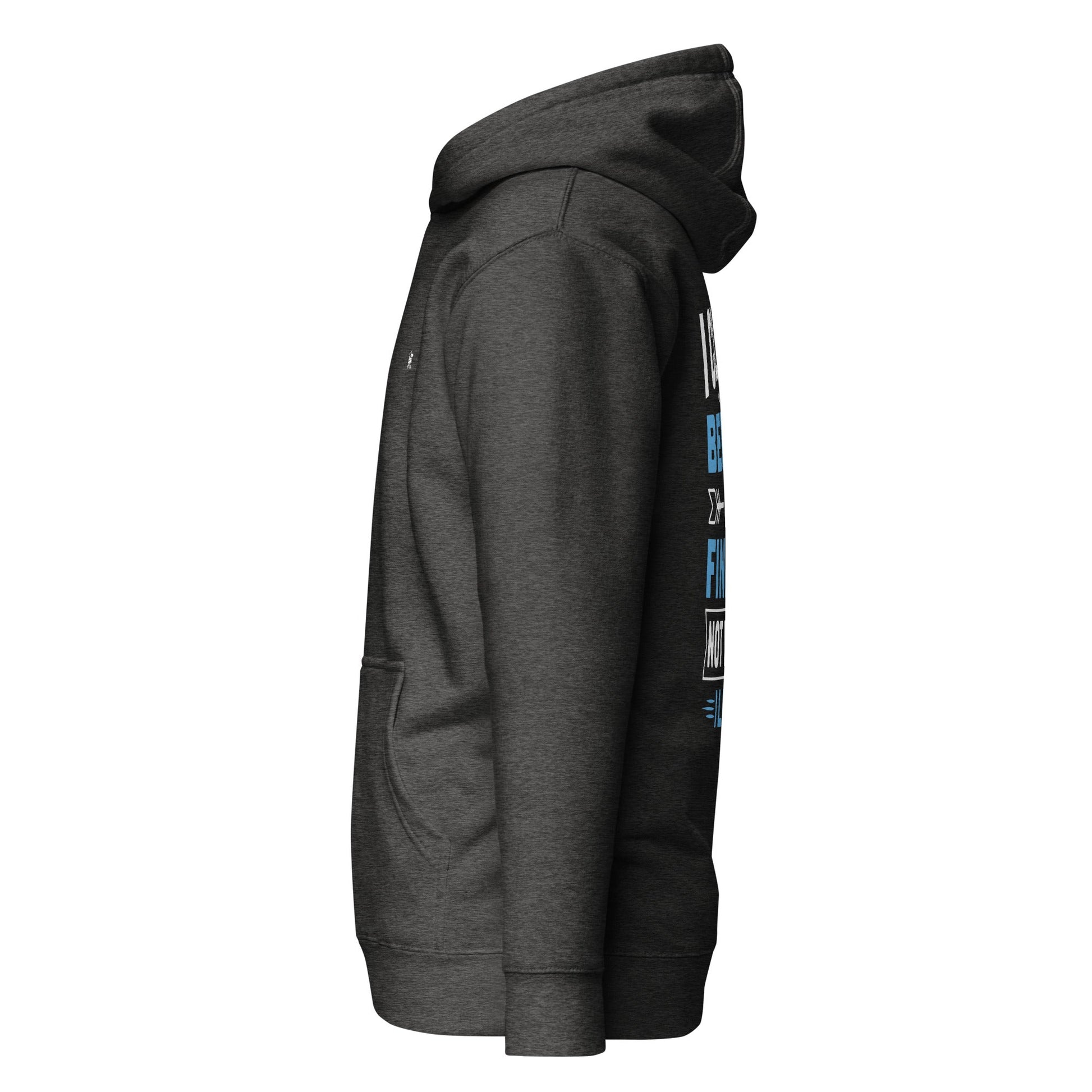 I clapped because - Unisex Hoodie (back print) by DarkByteGear