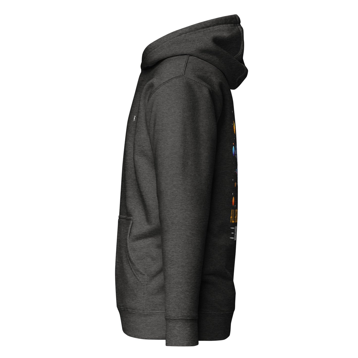 All about that Space - Unisex Hoodie ( Back Print ) by DarkByteGear