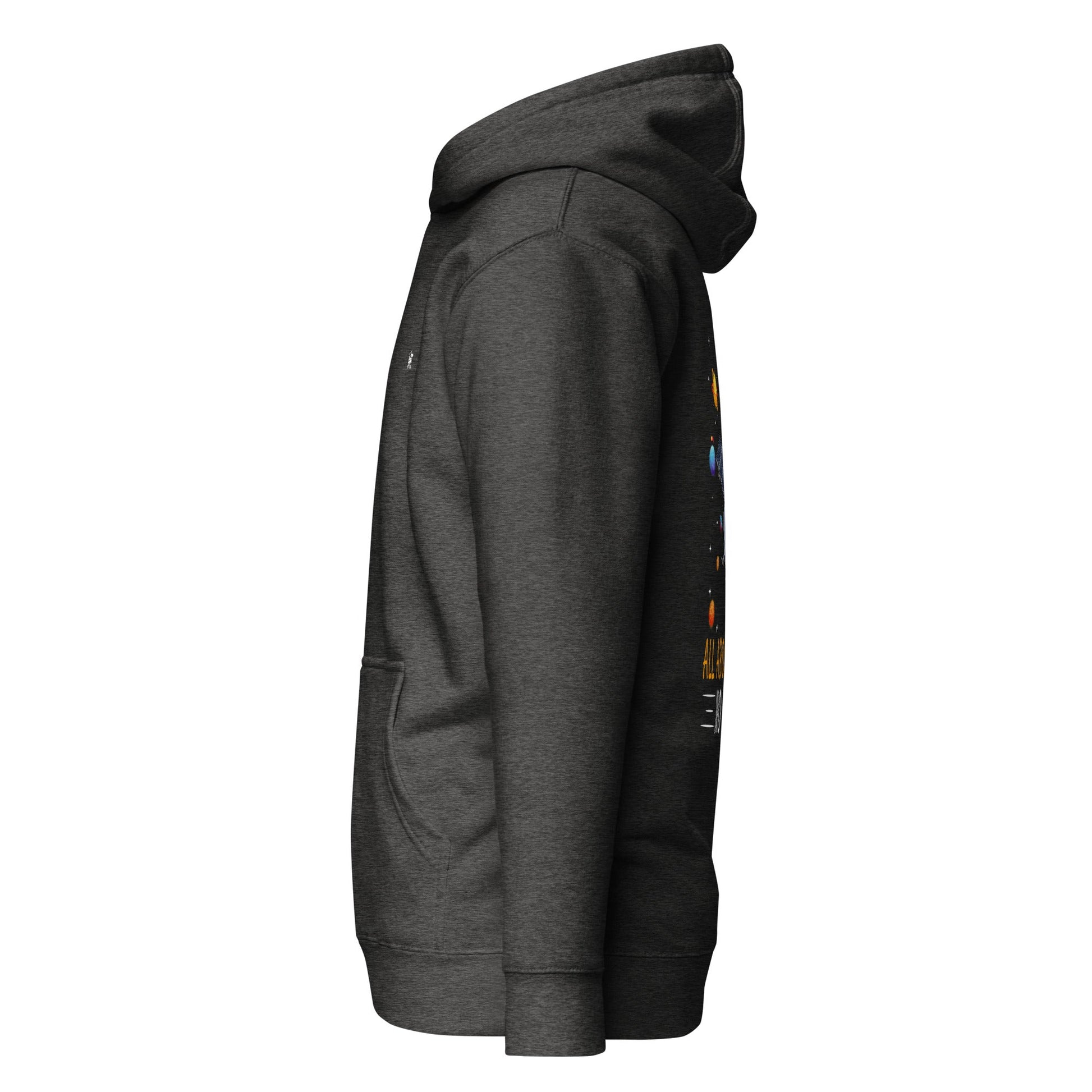 All about that Space - Unisex Hoodie ( Back Print ) by DarkByteGear