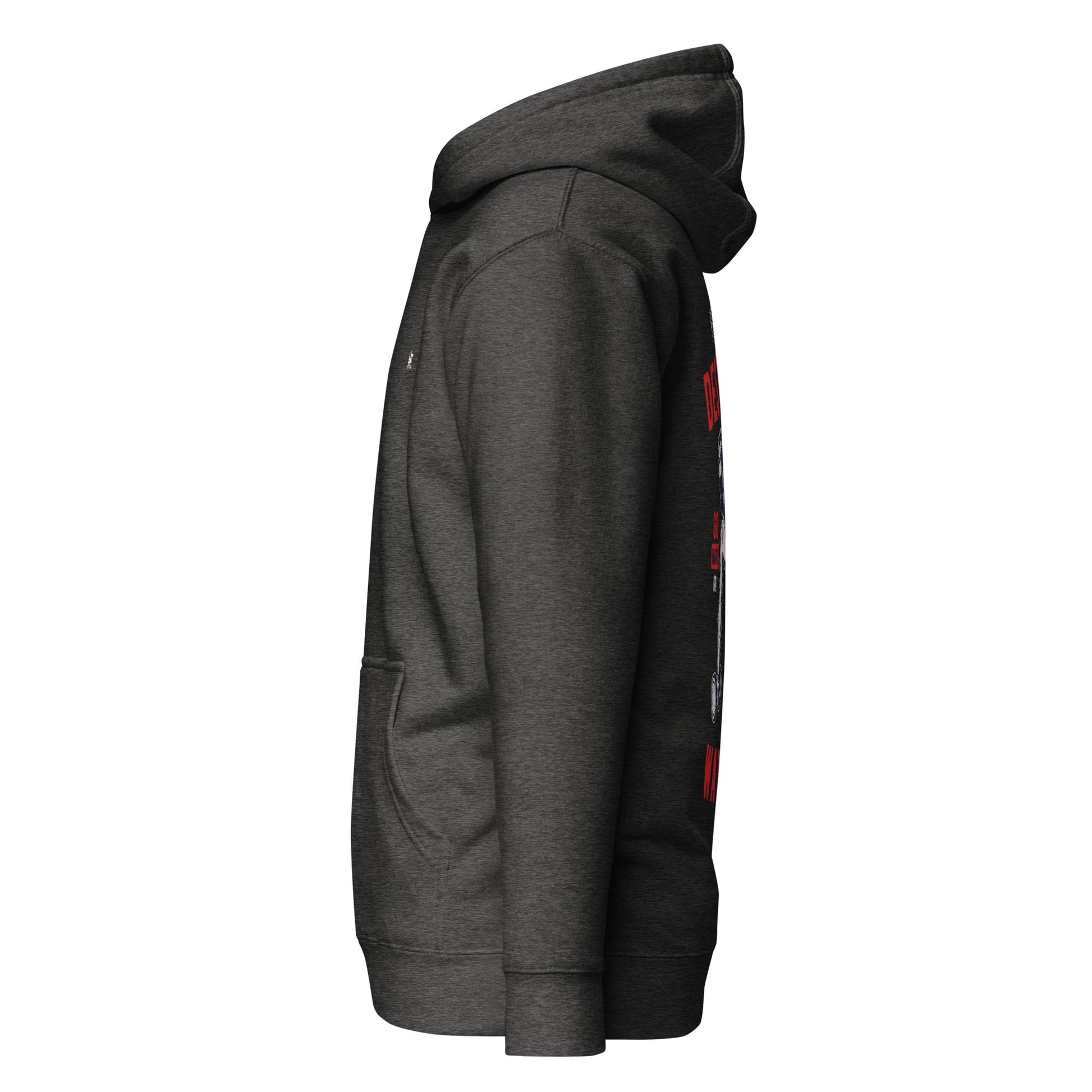Fit is not a destination: it is a way of life - Unisex Hoodie ( Back Print ) by DarkByteGear