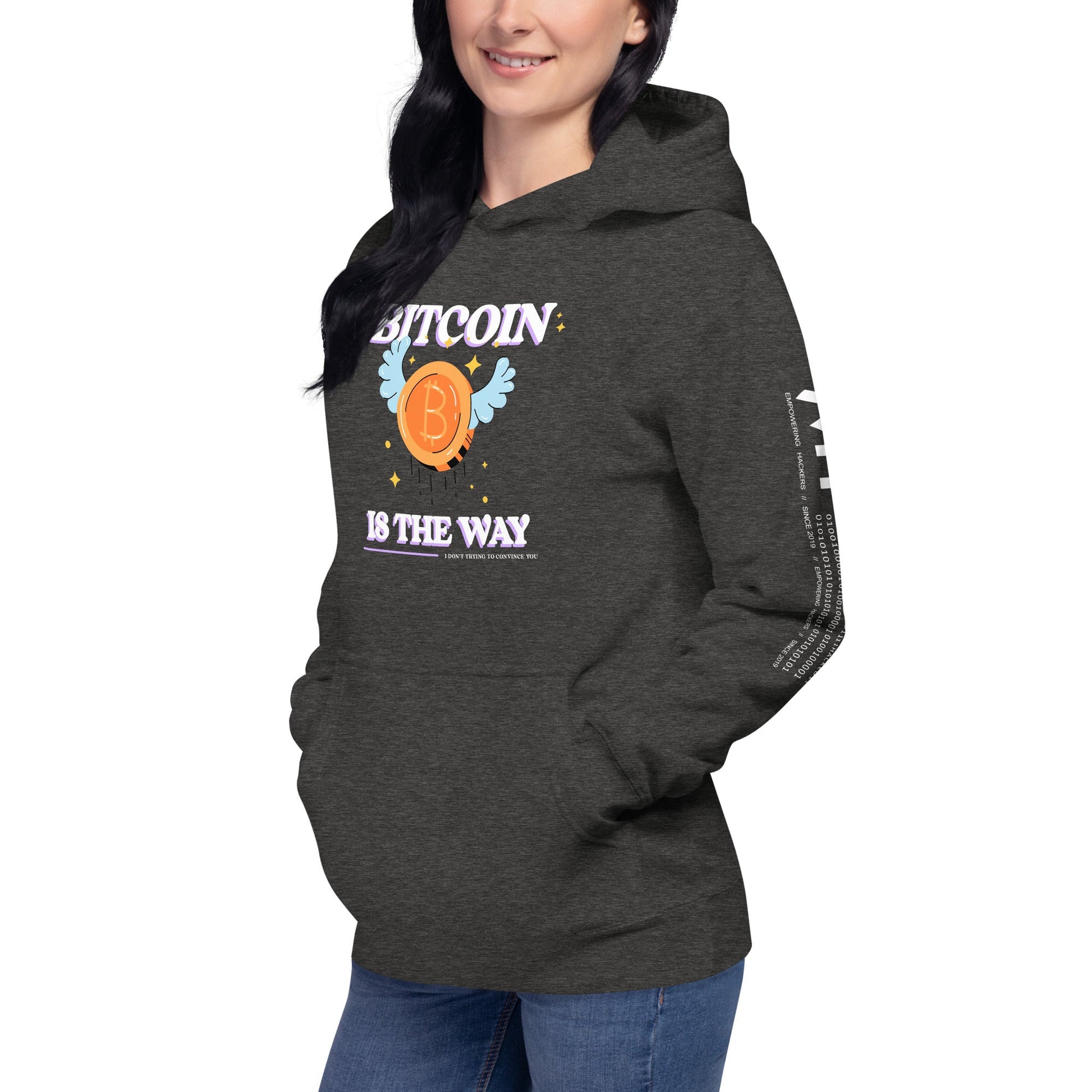 Bitcoin is the way - Unisex Hoodie by DarkByteGear