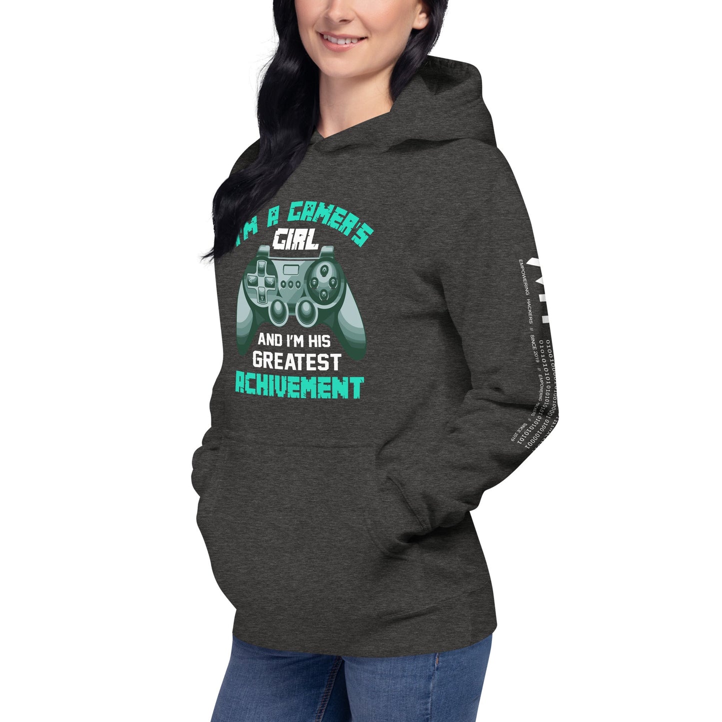I am a Gamer's Girl - Unisex Hoodie by DarkByteGear