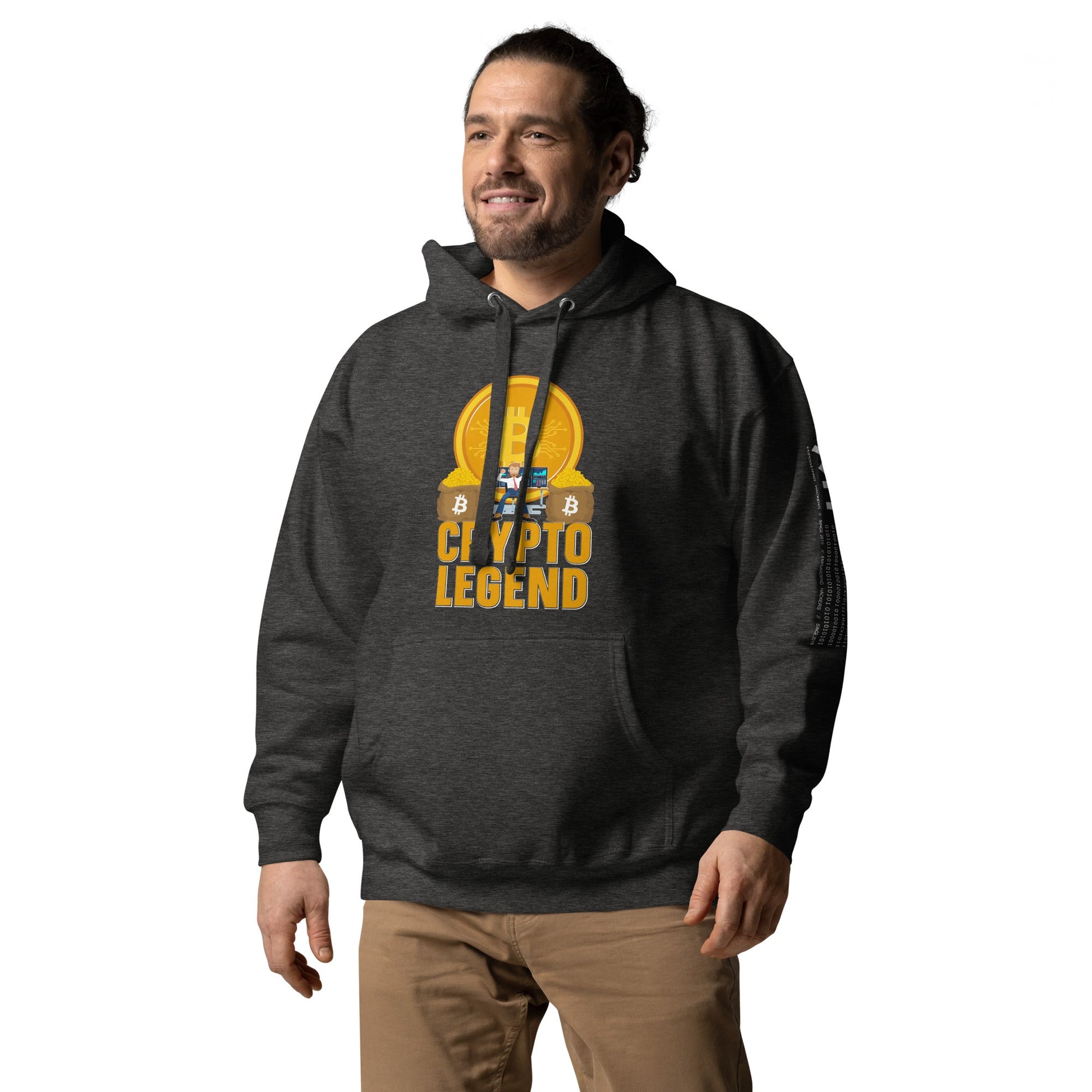 Bitcoin Legend -Unisex Hoodie by DarkByteGear