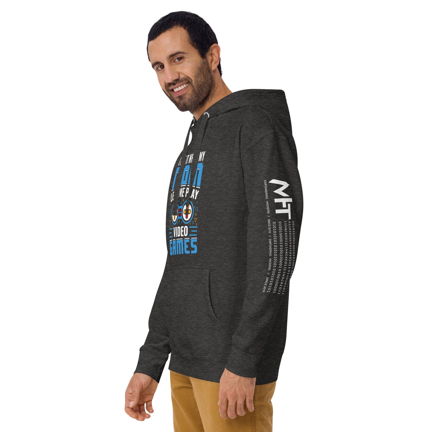 I Love it when my mom lets me Play Video Games Rima - Unisex Hoodie by DarkByteGear