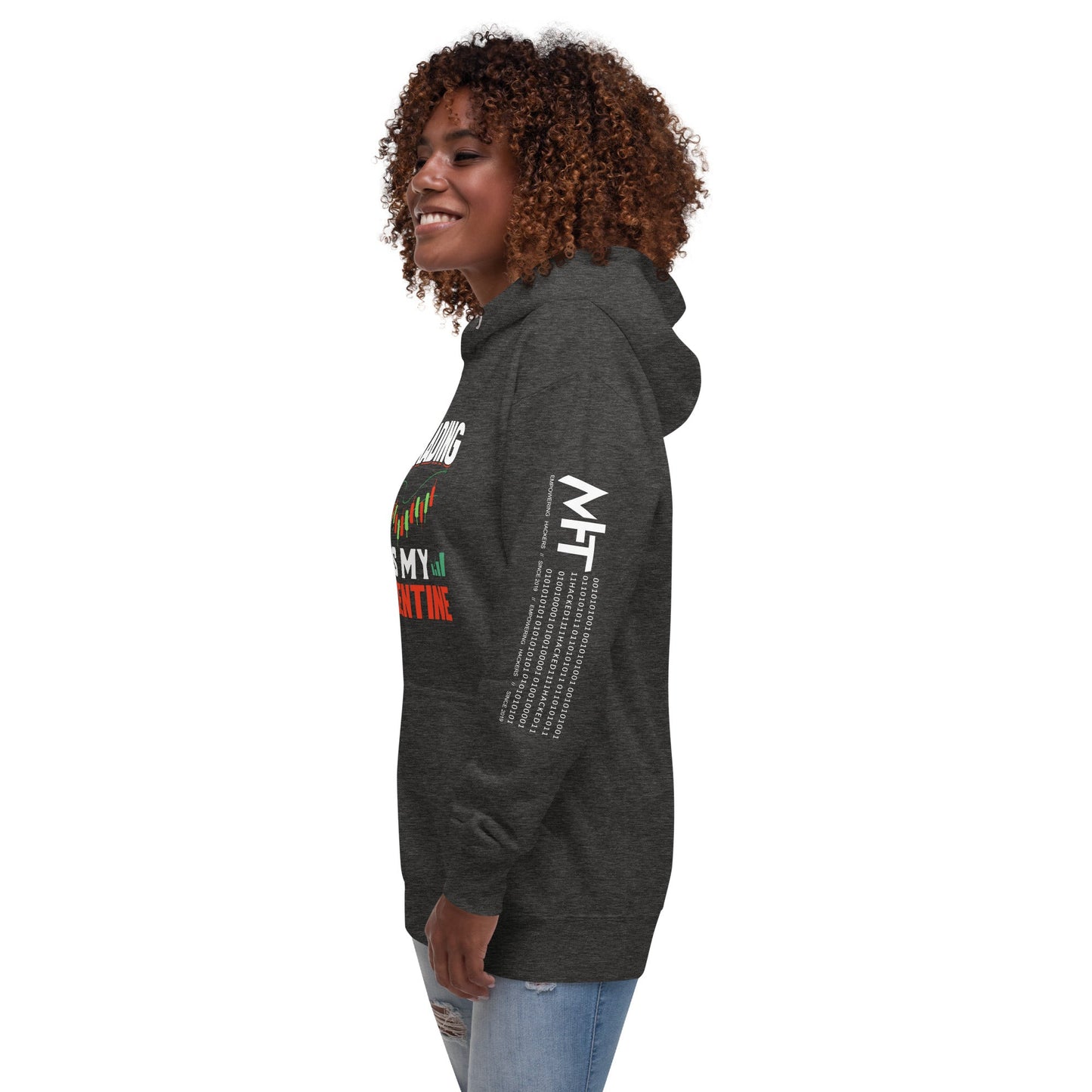 Trading is my Valentine - Unisex Hoodie by DarkByteGear