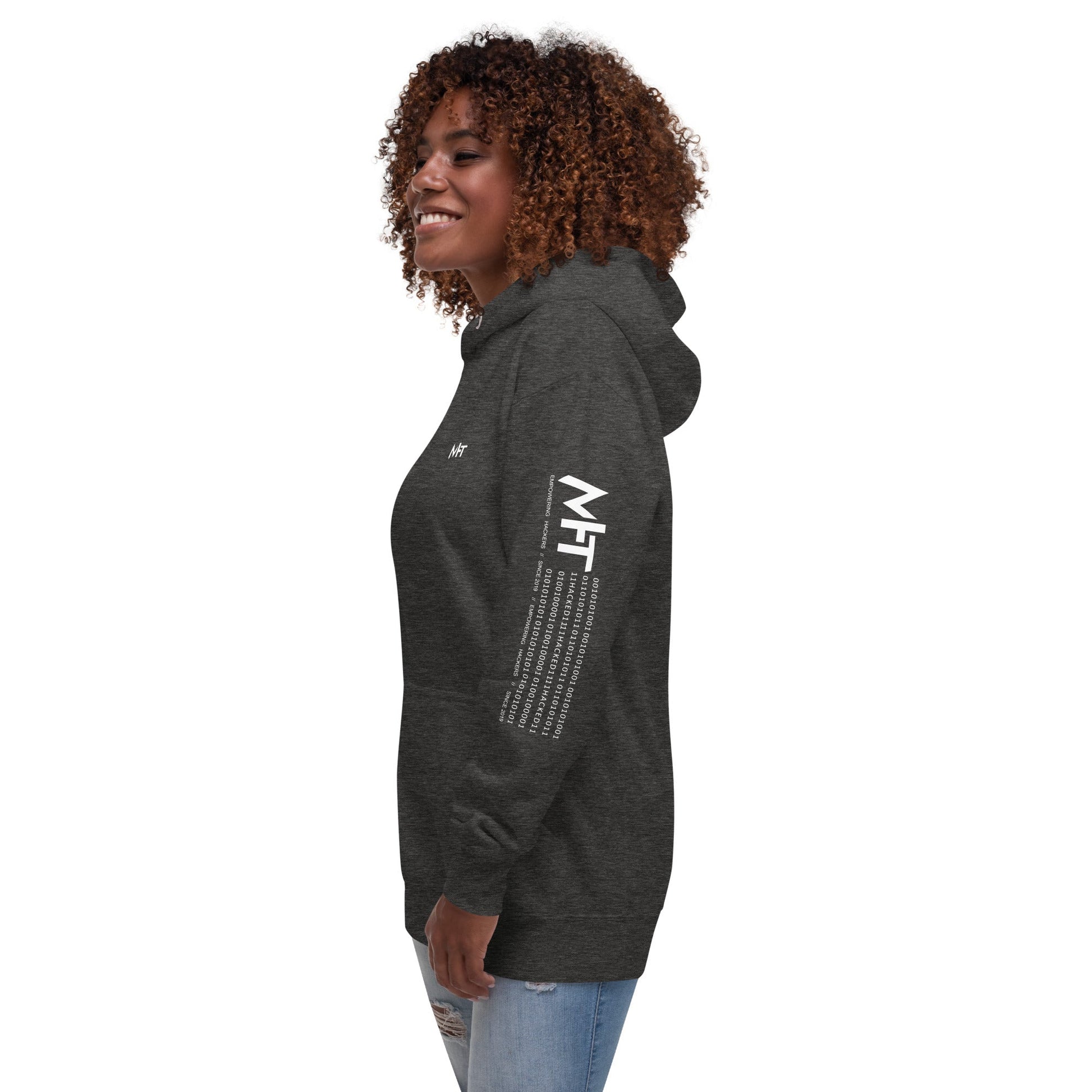 Your Password was Weak, So I Renamed Your Dog - Unisex Hoodie ( Back Print ) by DarkByteGear