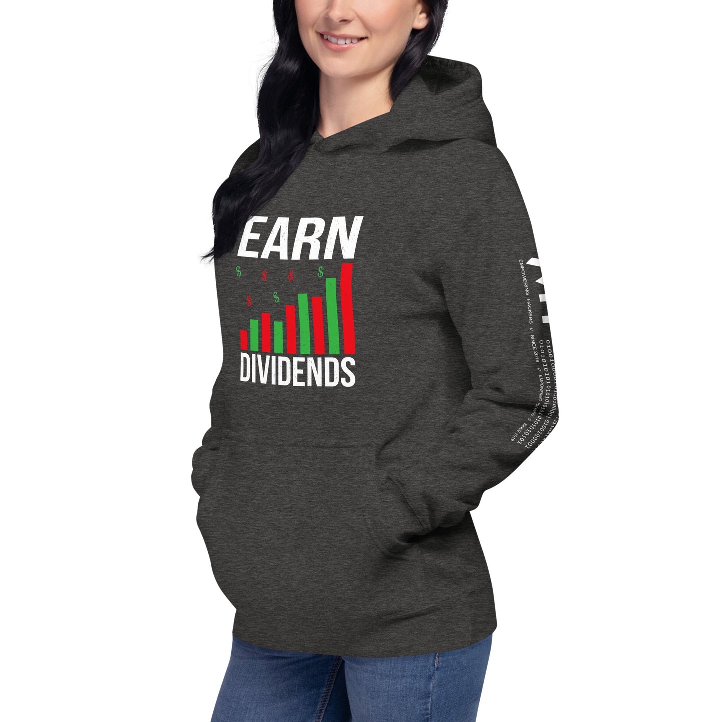 Earn Dividends - Unisex Hoodie by DarkByteGear