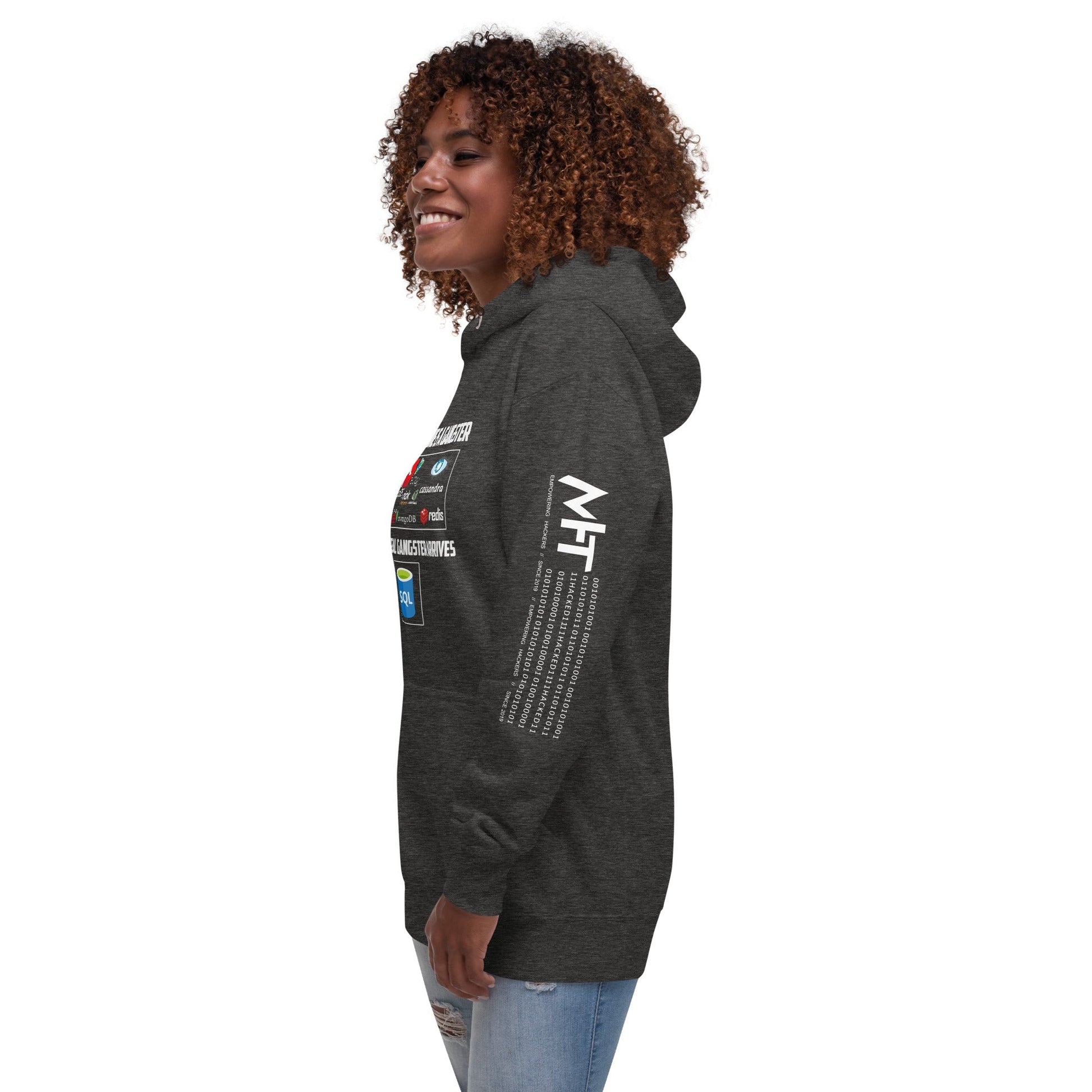 Everyone is a Gangster, until the real Gangster arrives - Unisex Hoodie by DarkByteGear
