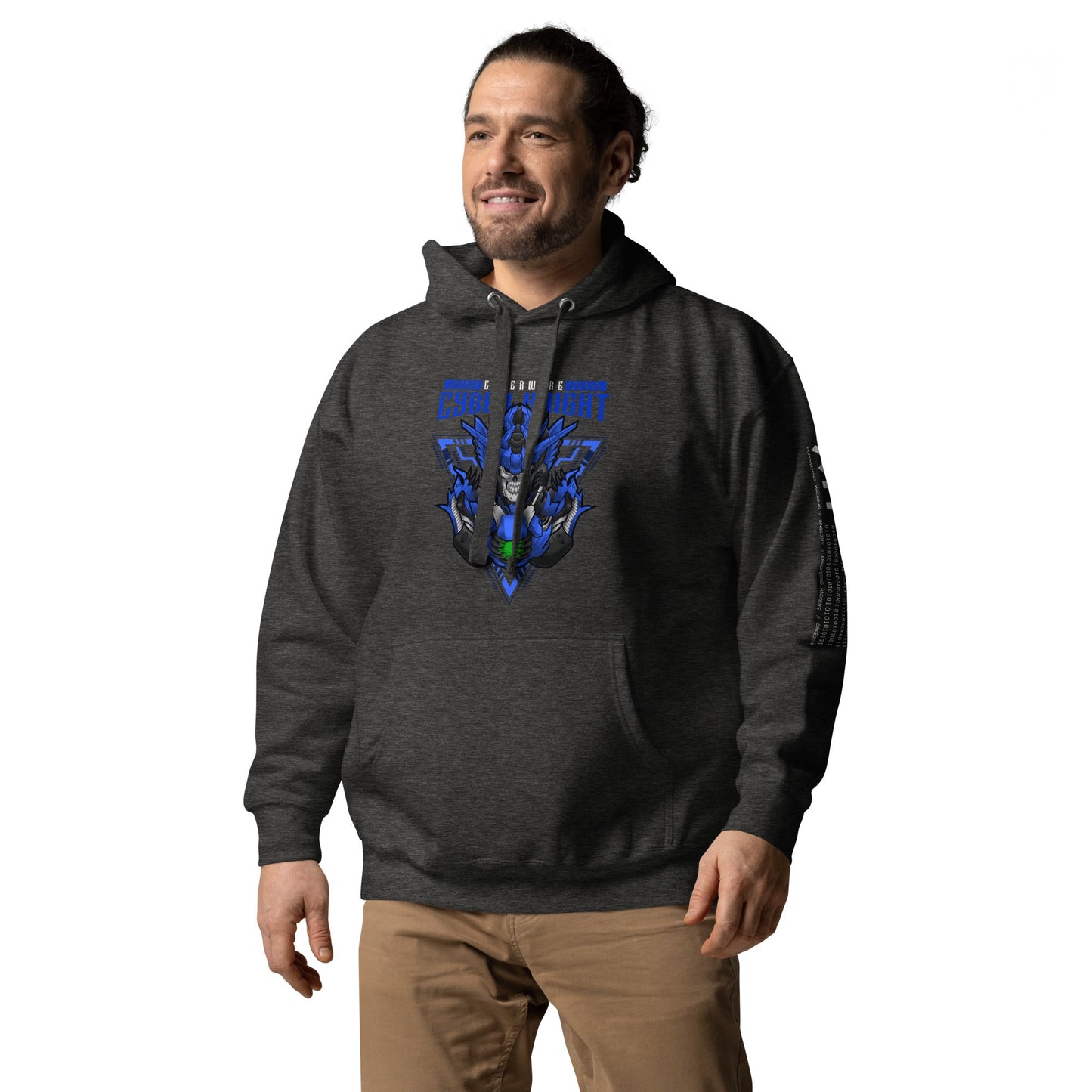 CyberWare Cyber knight - Unisex Hoodie by DarkByteGear