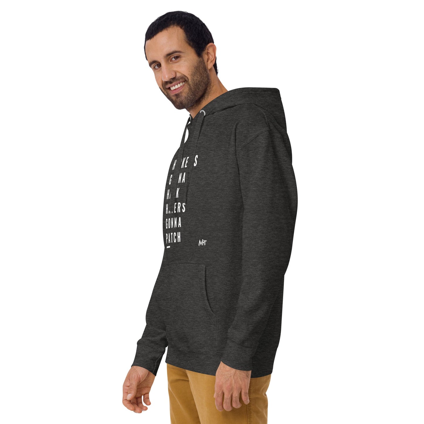 Hackers Gonna Hack: Haters Gonna Patch - Unisex Hoodie by DarkByteGear