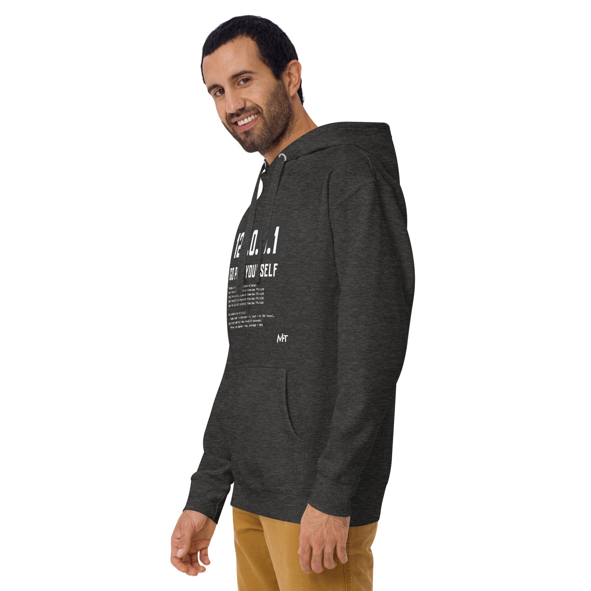 Go ping yourself - Unisex Hoodie by DarkByteGear