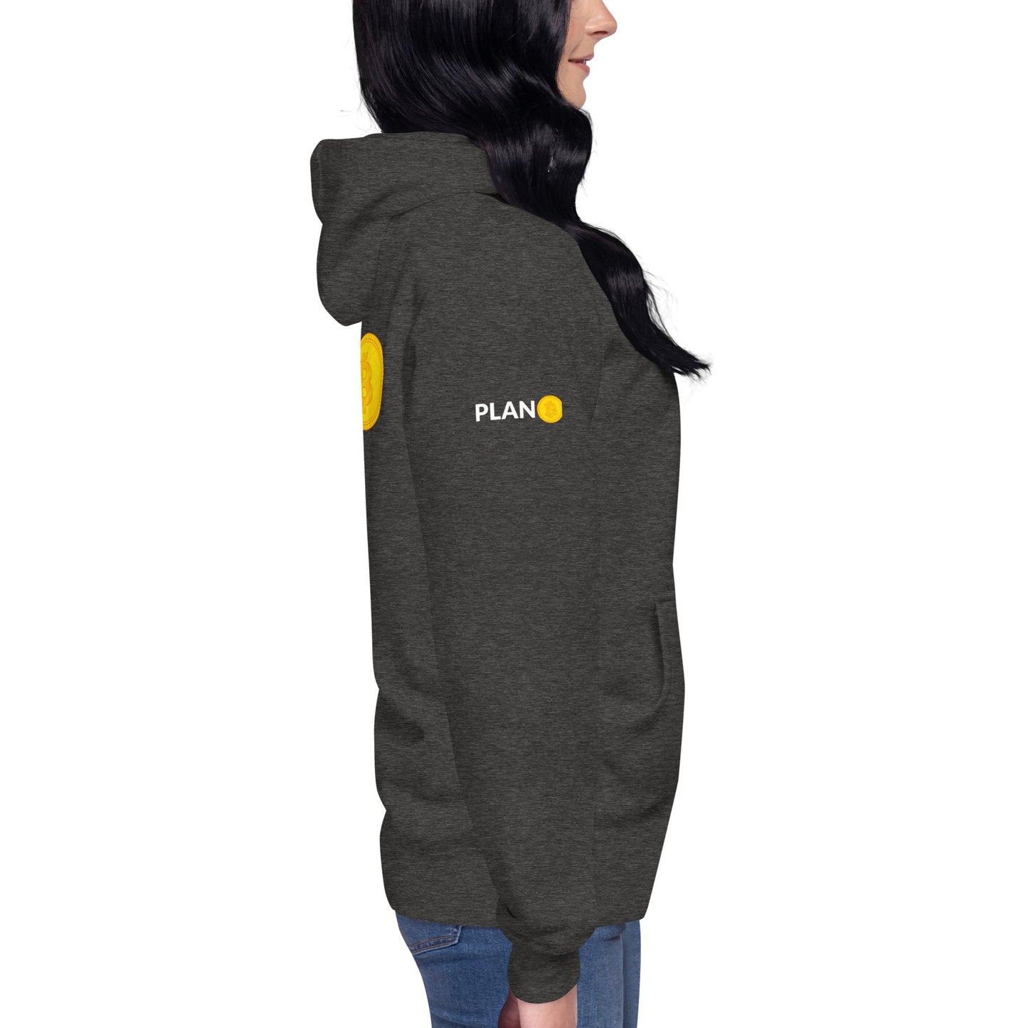 Plan B - Unisex Hoodie (Back Print) by DarkByteGear