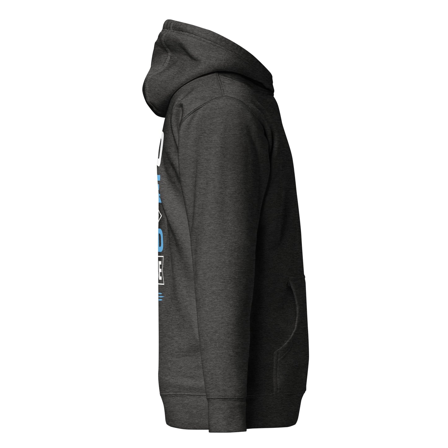 I clapped because - Unisex Hoodie (back print) by DarkByteGear