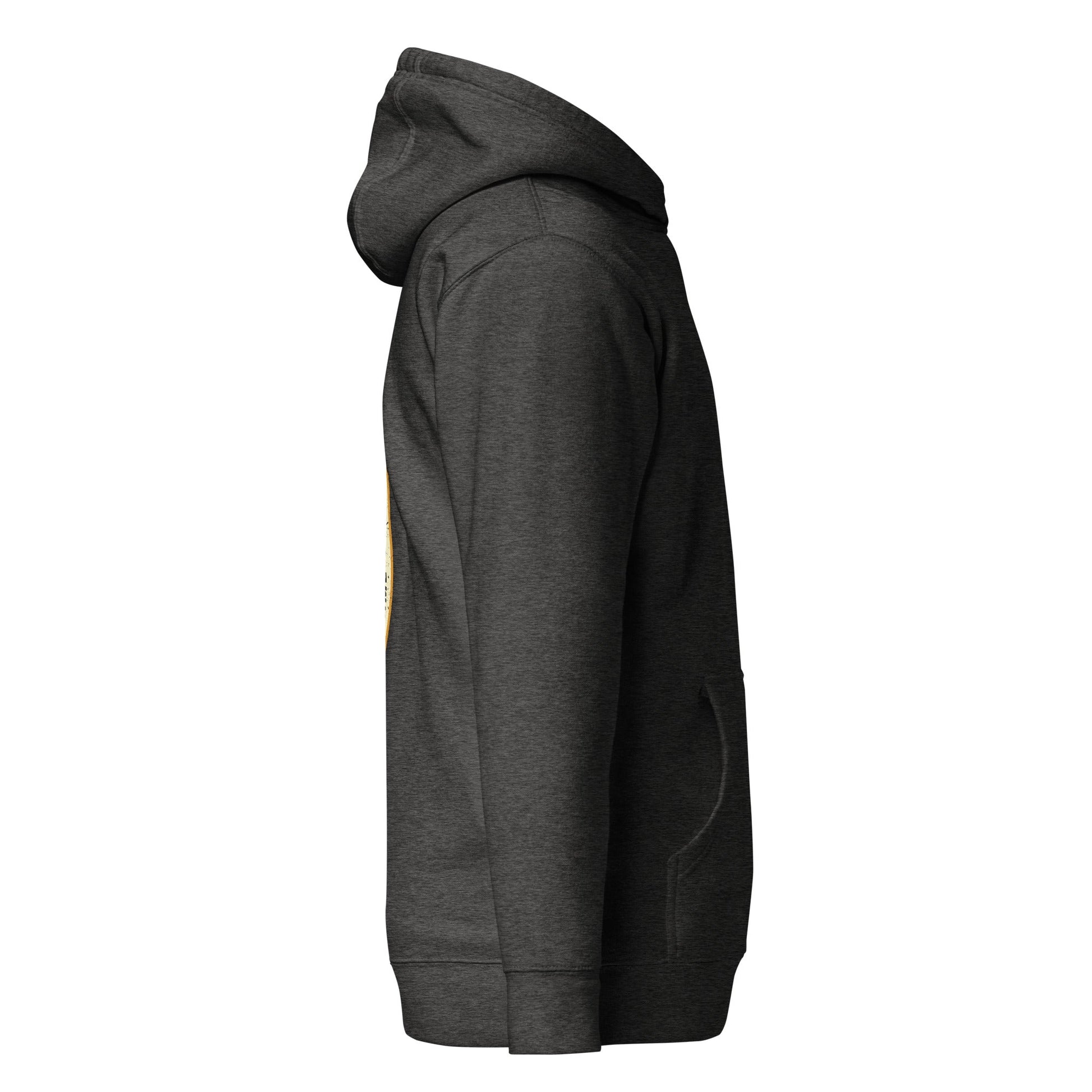 Building muscles since Day one - Unisex Hoodie ( Back Print ) by DarkByteGear