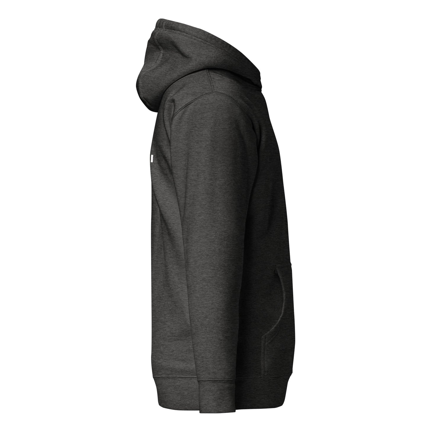 Meh - Unisex Hoodie (back print) by DarkByteGear