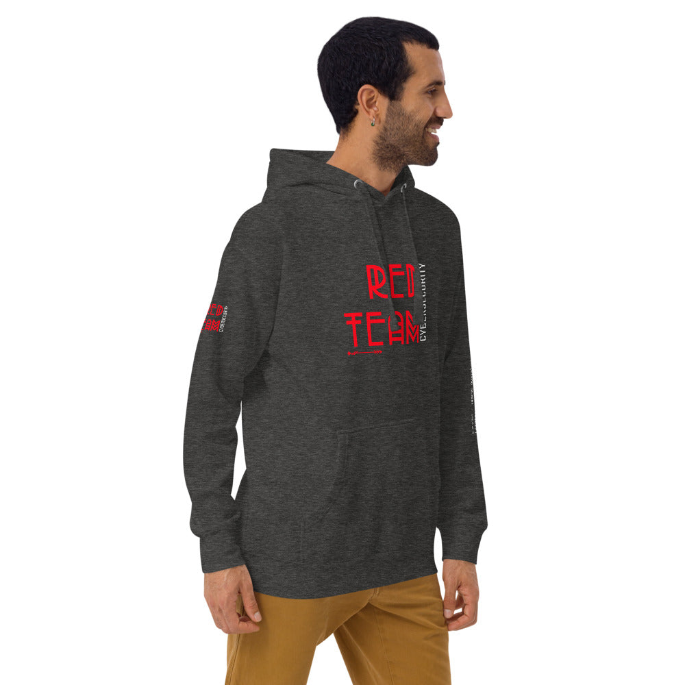 Cyber Security Red Team v5 - Unisex Hoodie by DarkByteGear