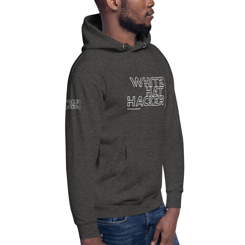 White Hat Hacker - Unisex Hoodie by DarkByteGear