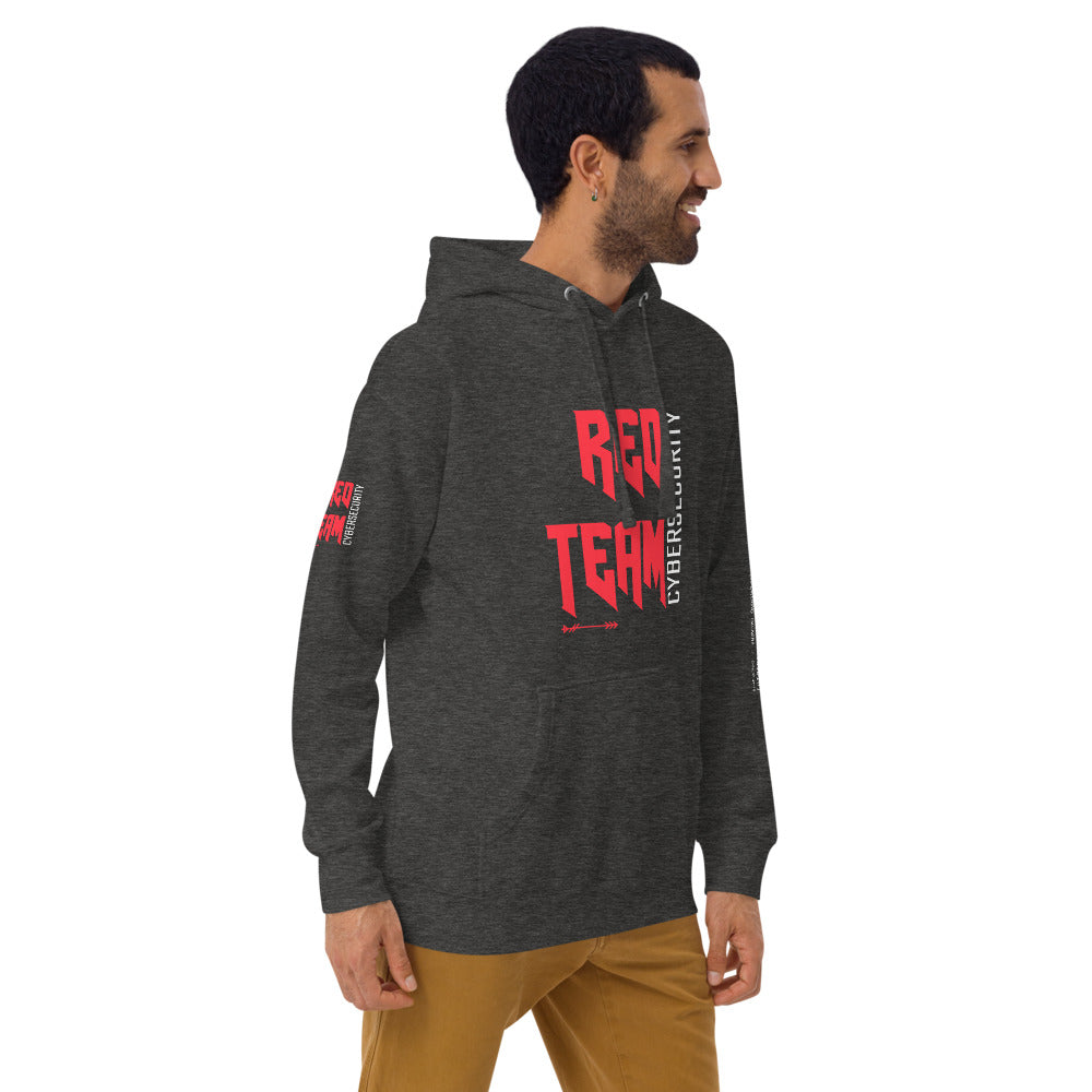 Cyber Security Red Team V9 - Unisex Hoodie by DarkByteGear