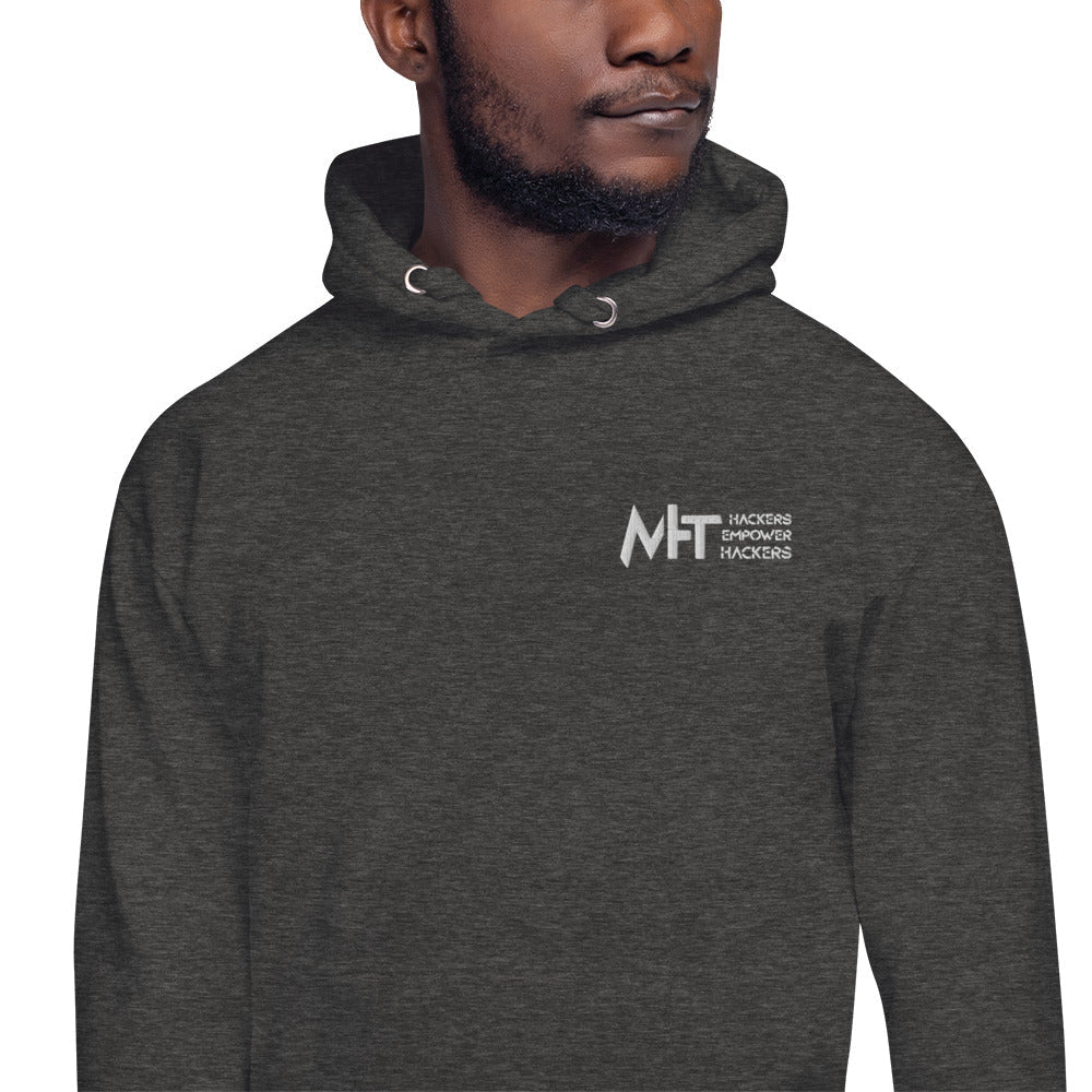 MHT - Unisex Hoodie (embroidery) by DarkByteGear