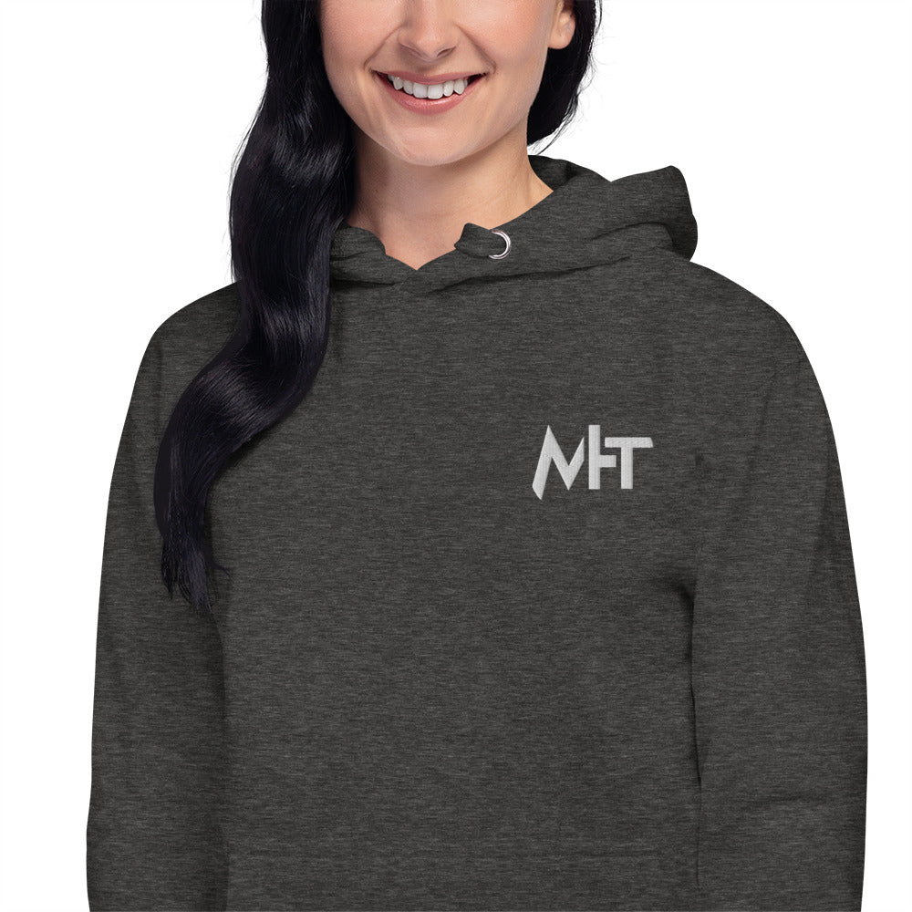 MyHackerTech - Unisex Hoodie (embroidery) by DarkByteGear