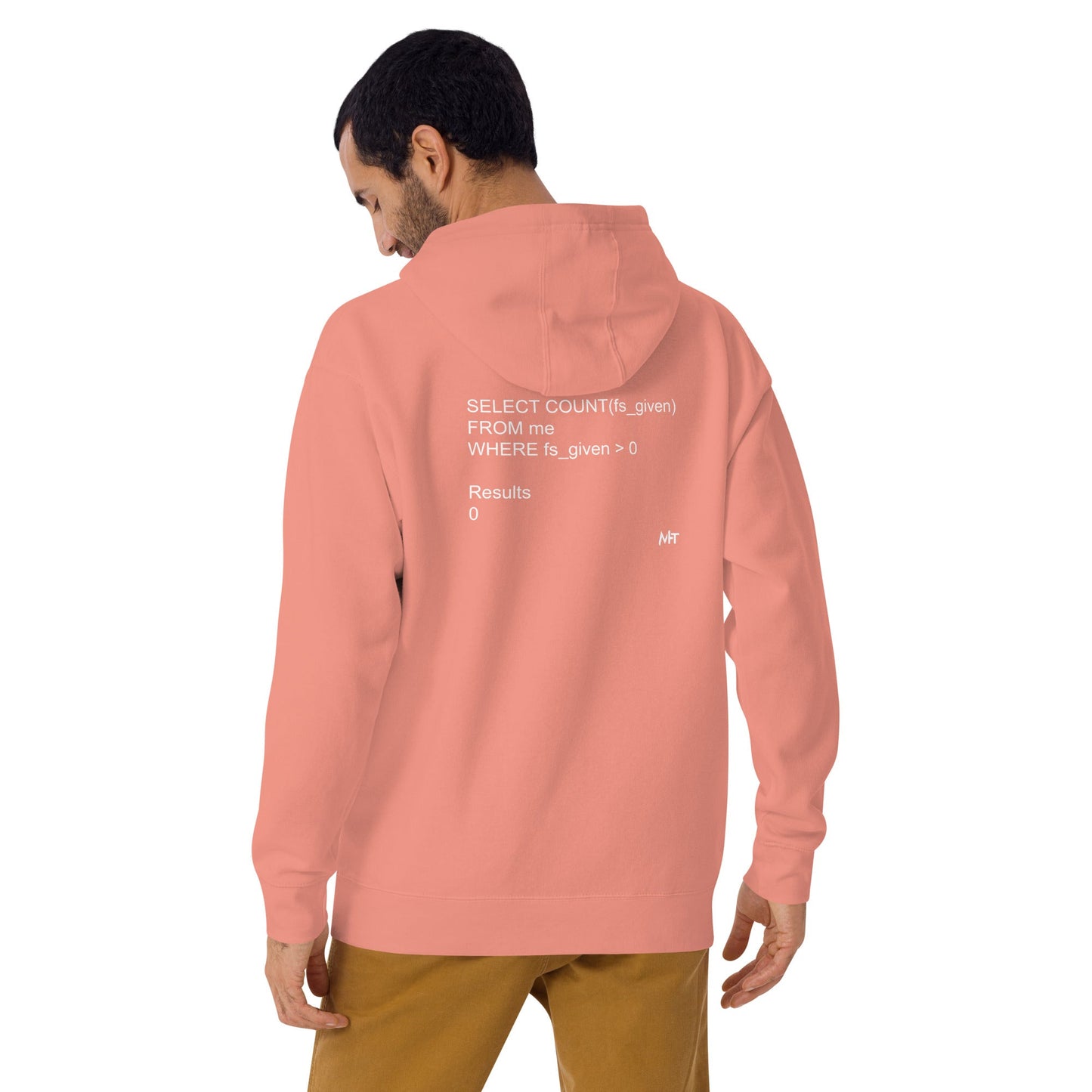 FS given - Unisex Hoodie (back print) by DarkByteGear