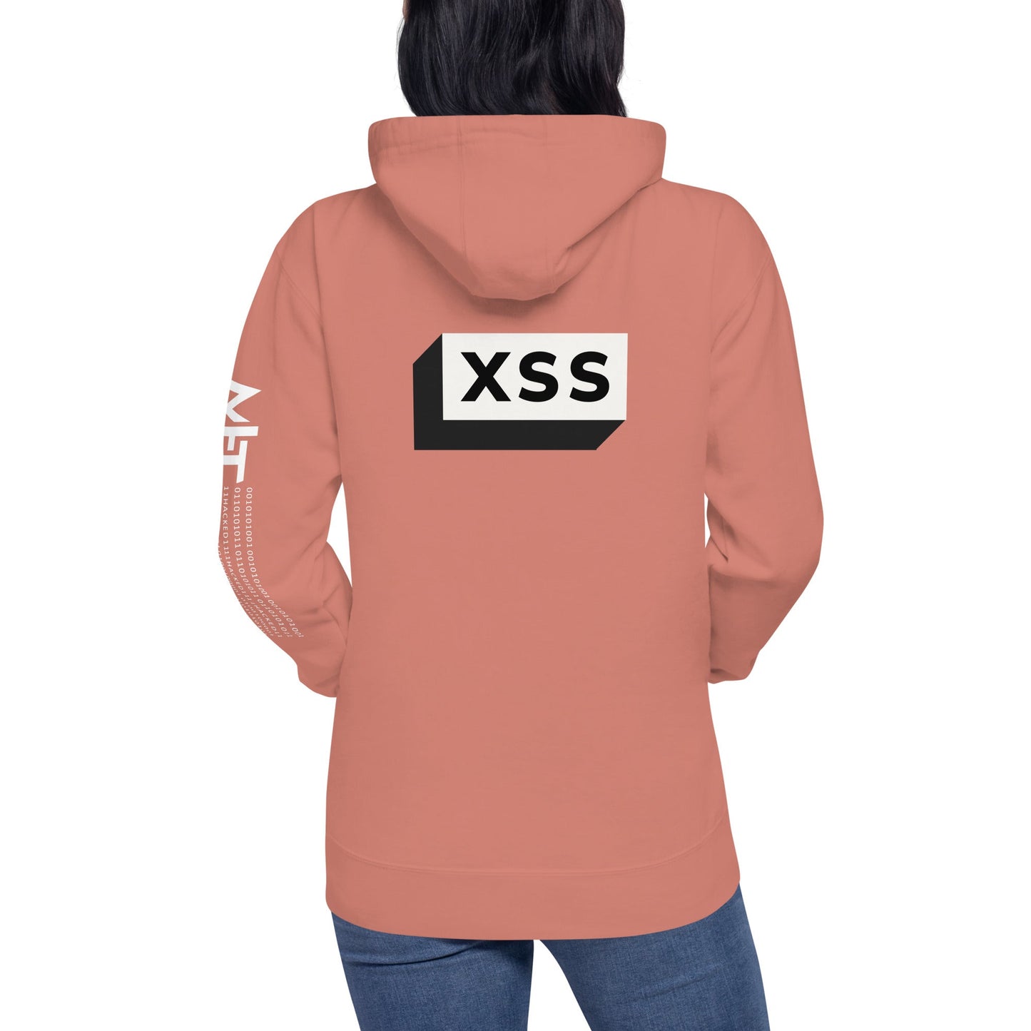 XSS - Unisex Hoodie (back print) by DarkByteGear