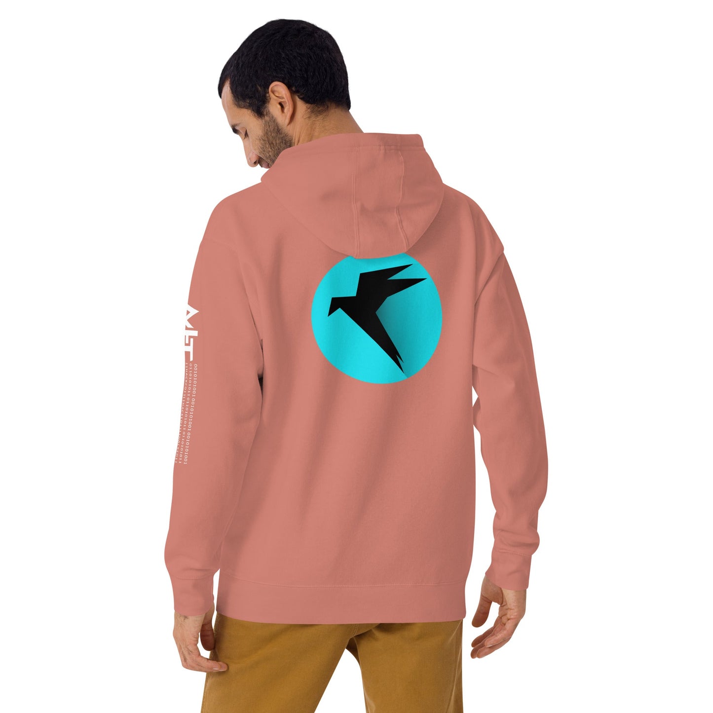 Parrot OS - The operating system for Hackers - Unisex Hoodie (back print) by DarkByteGear
