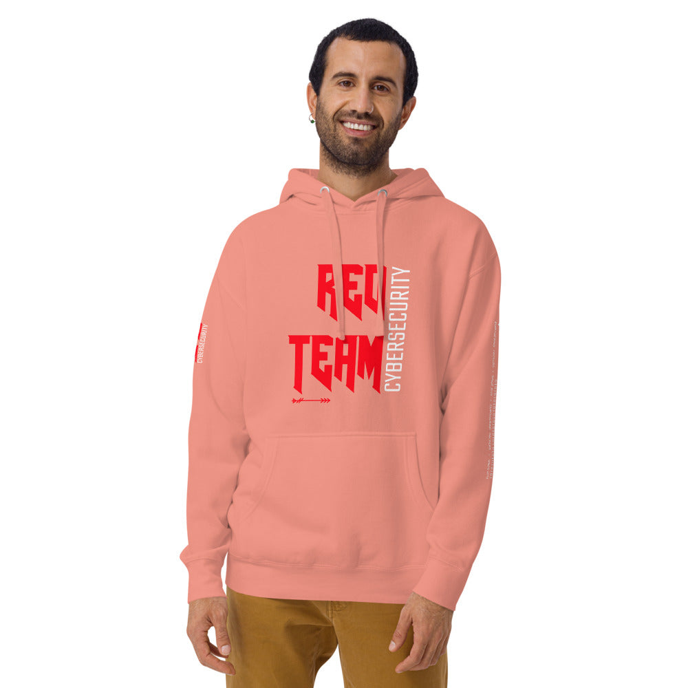 Cyber Security Red Team V9 - Unisex Hoodie by DarkByteGear