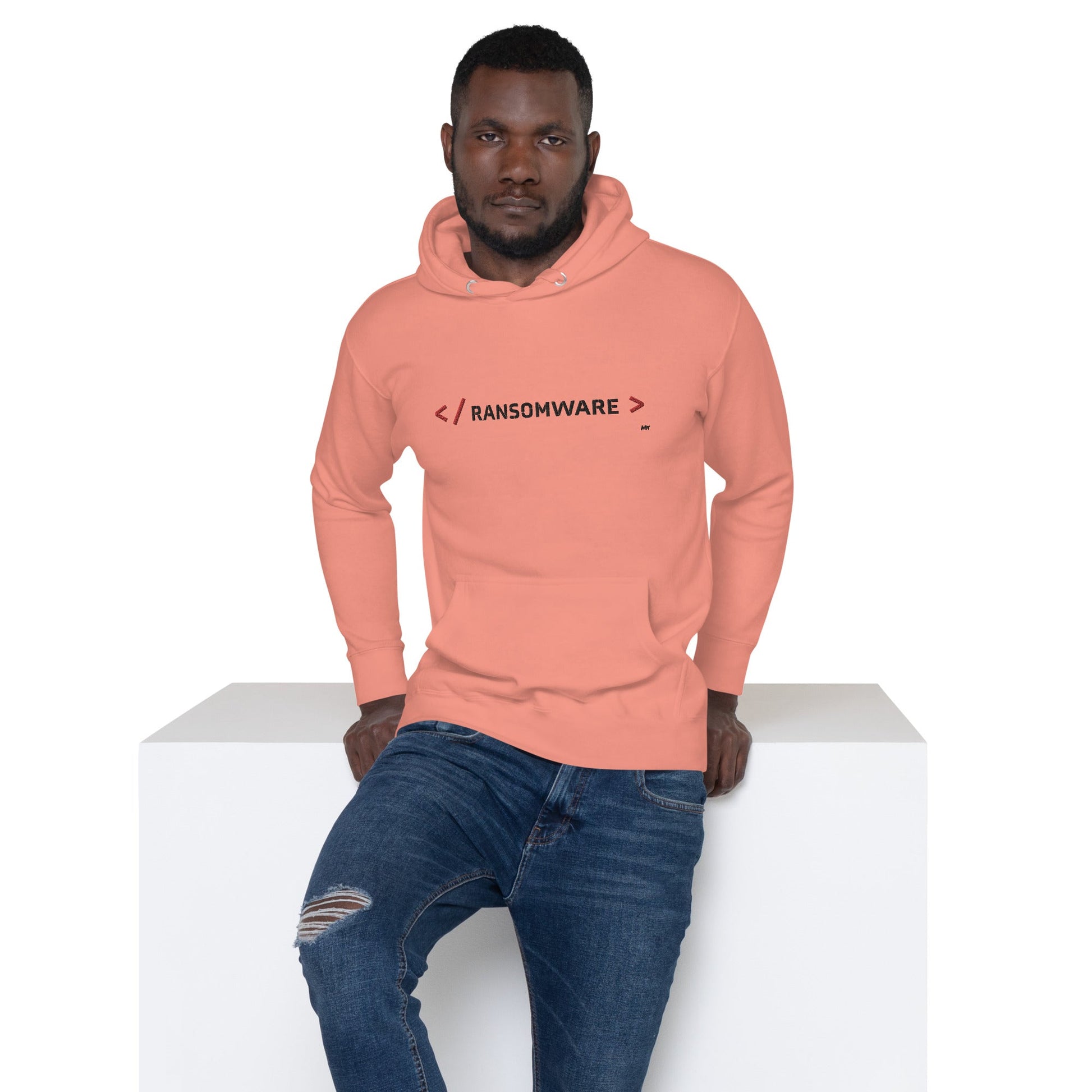 Ransomware - Unisex Hoodie Embroidery by DarkByteGear