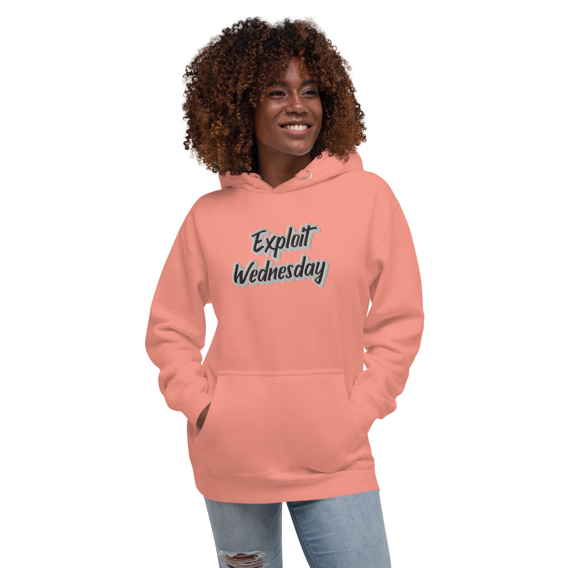 Exploit Wednesday - Unisex Hoodie (embroidered) by DarkByteGear