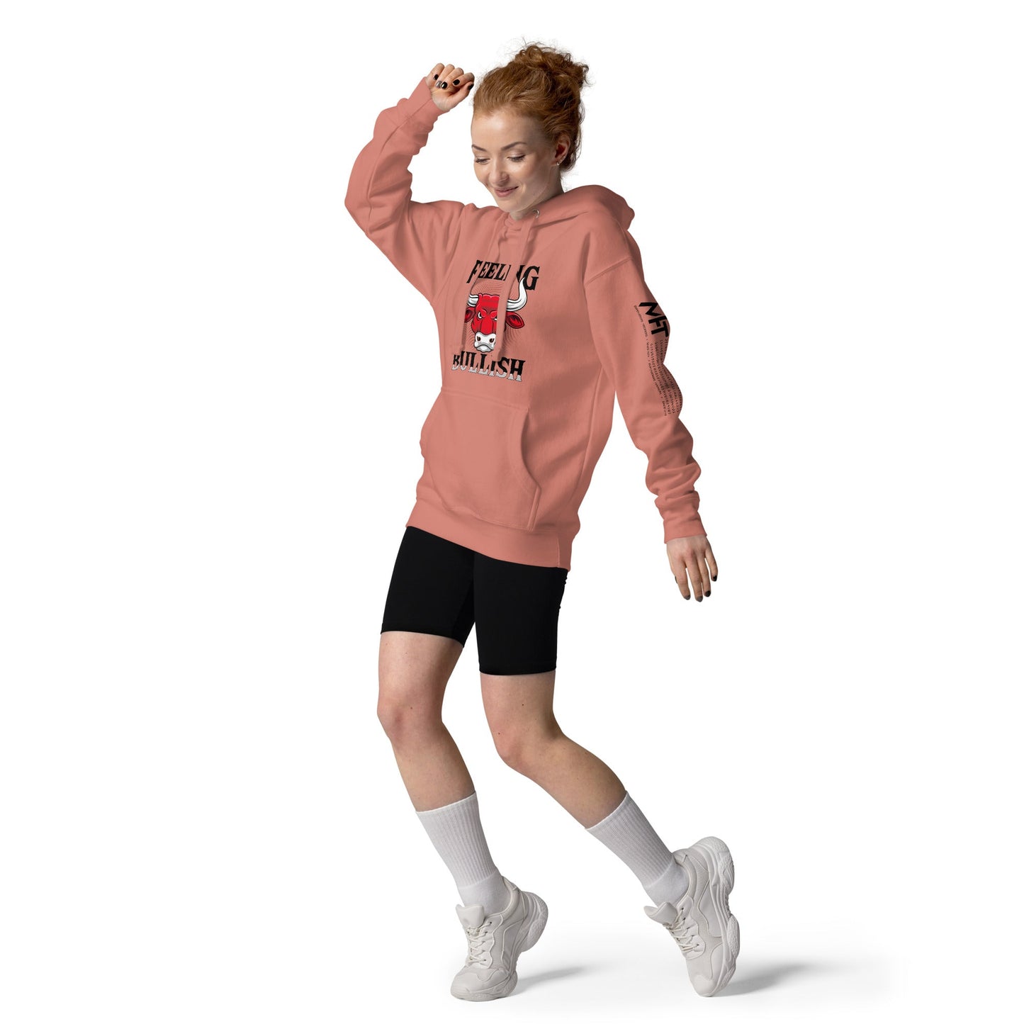 Feeling Bullish in Dark Text - Unisex Hoodie by DarkByteGear