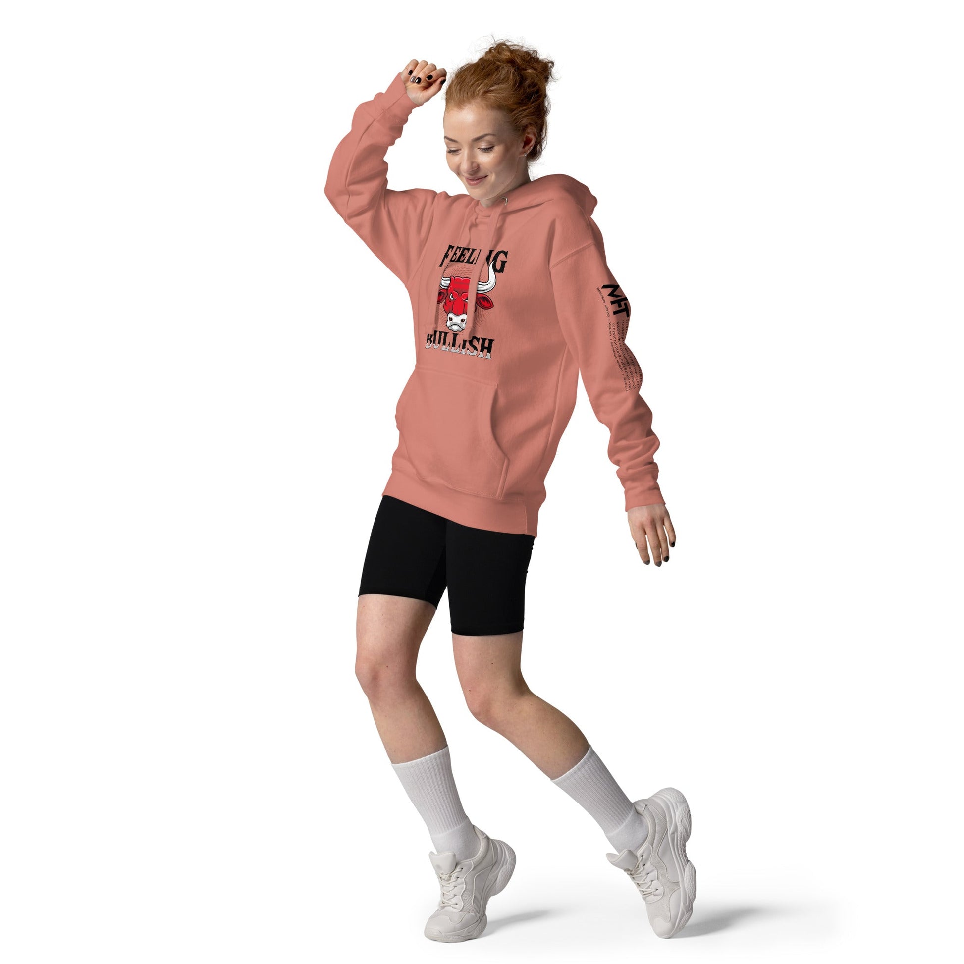 Feeling Bullish in Dark Text - Unisex Hoodie by DarkByteGear