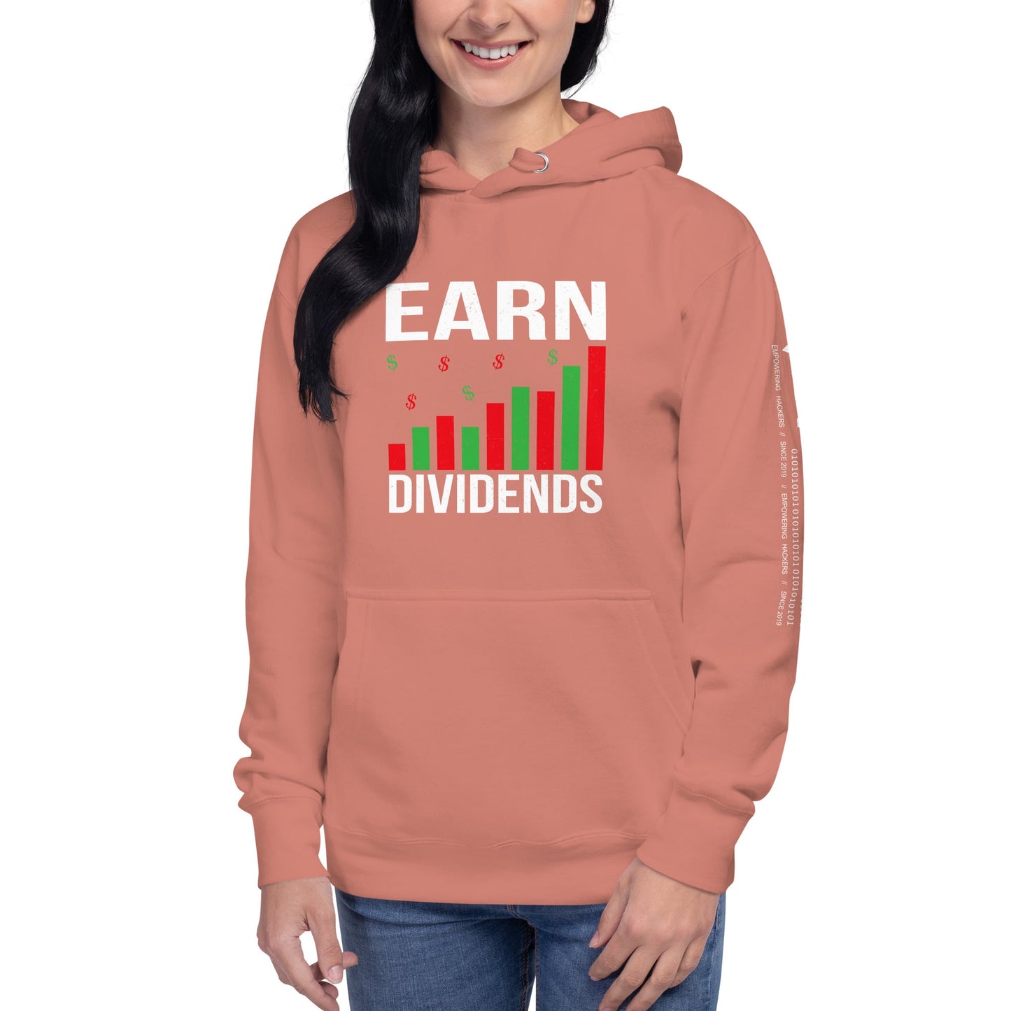 Earn Dividends - Unisex Hoodie by DarkByteGear