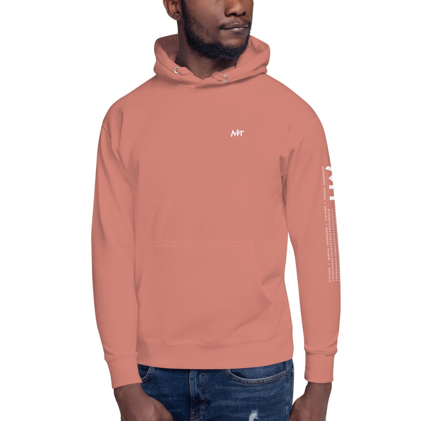 Evolution of the Diamond-handed Ape - Unisex Hoodie ( Back Print ) by DarkByteGear