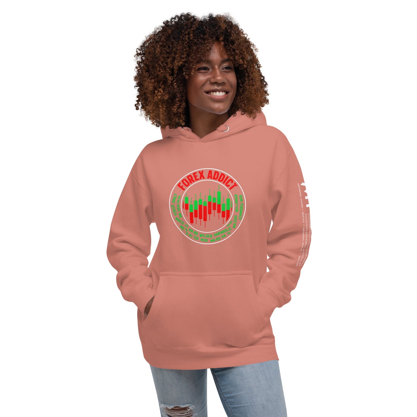 Forex Addict ( RK ) - Unisex Hoodie by DarkByteGear