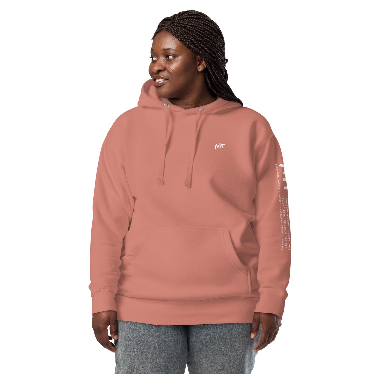 Cyber Security Blue Team 16 - Unisex Hoodie ( Back Print ) by DarkByteGear