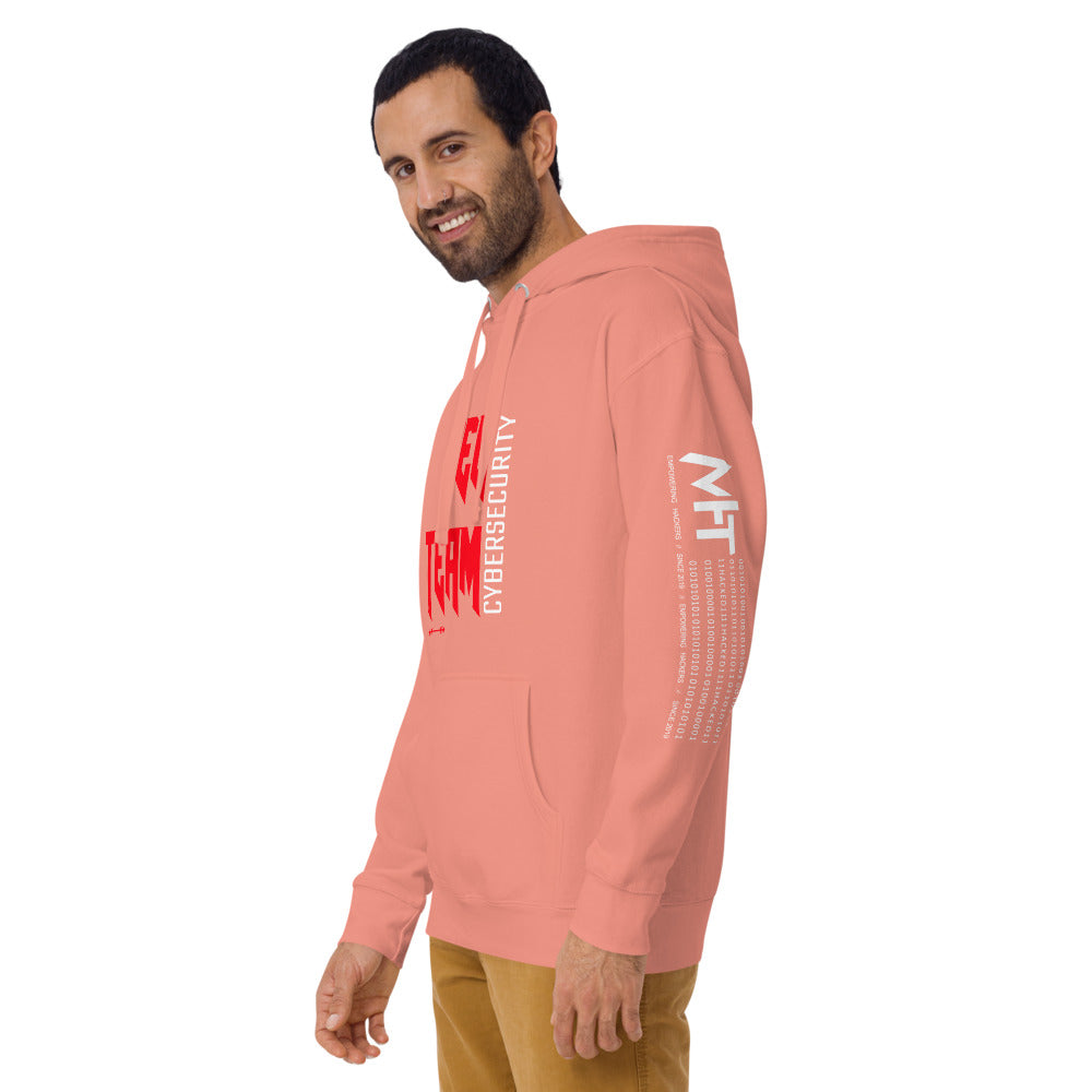 Cyber Security Red Team V9 - Unisex Hoodie by DarkByteGear