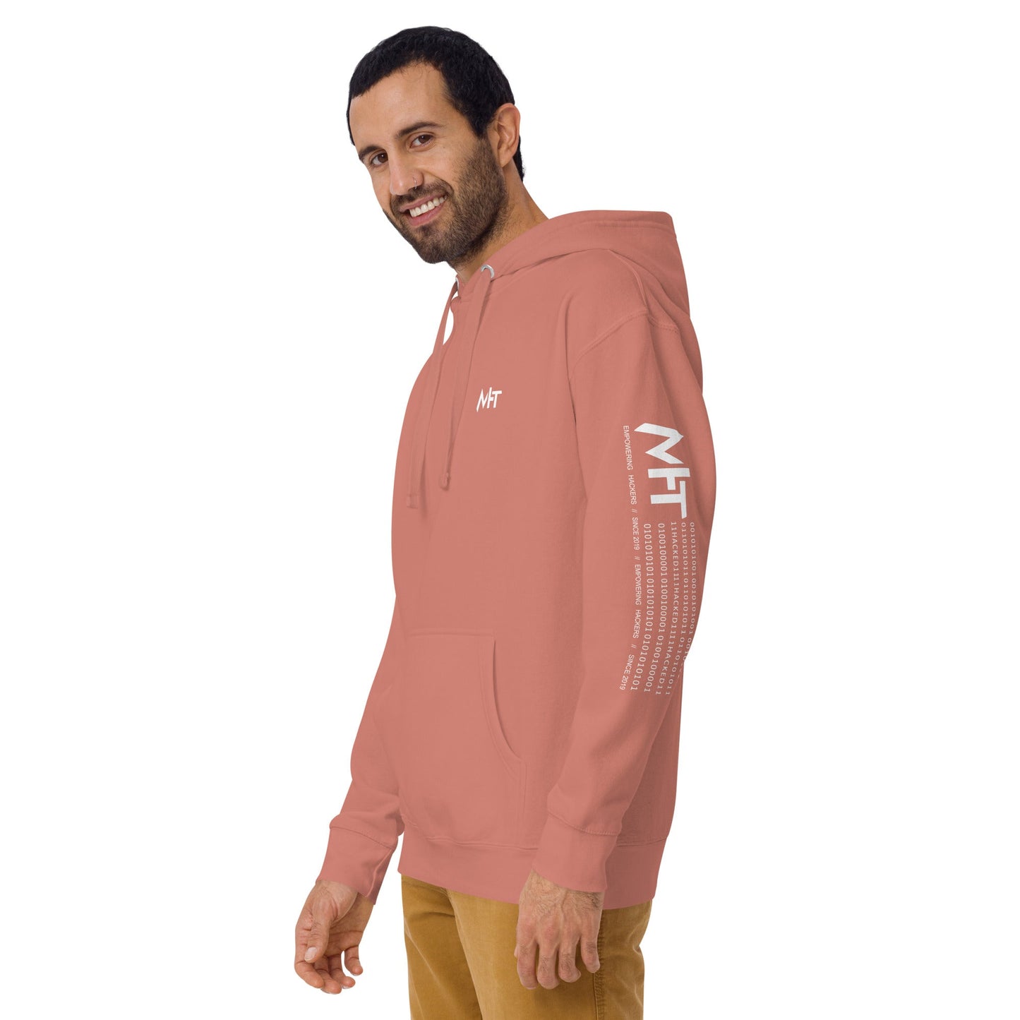 Backdoor - Unisex Hoodie (back print) by DarkByteGear