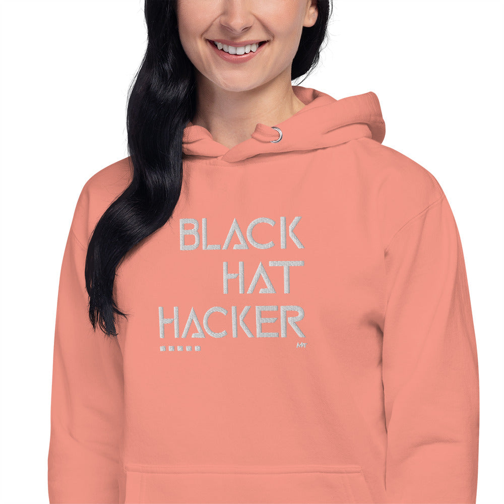 Black Hat Hacker - Unisex Hoodie (embroidered) by DarkByteGear