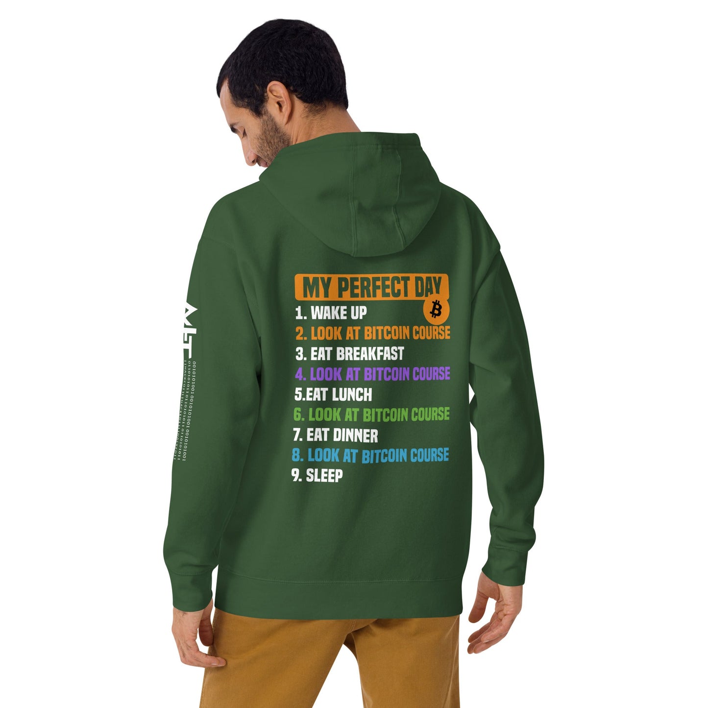 My Perfect Day - Unisex Hoodie ( Back Print ) by DarkByteGear