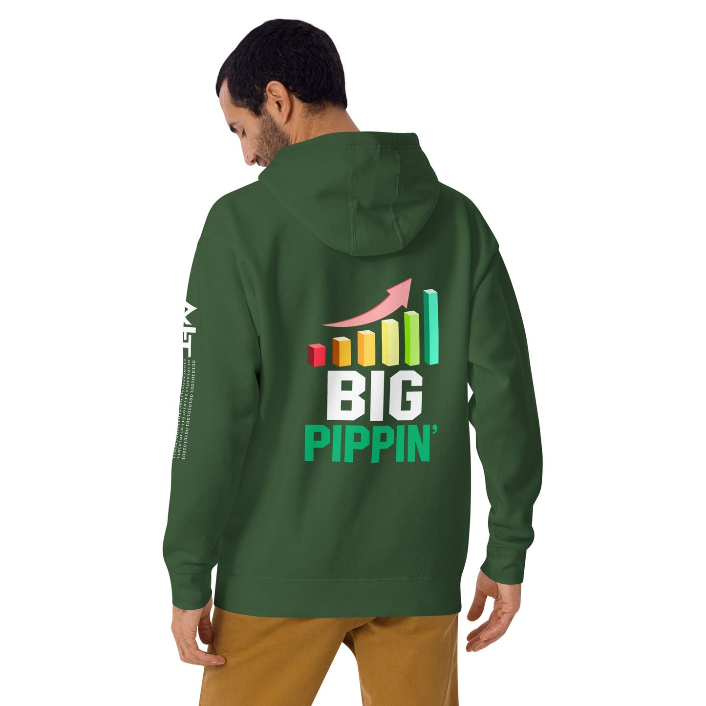 Big Pippin' - Unisex Hoodie ( Back Print ) by DarkByteGear