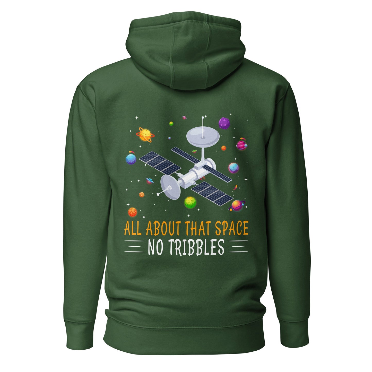 All about that Space - Unisex Hoodie ( Back Print ) by DarkByteGear