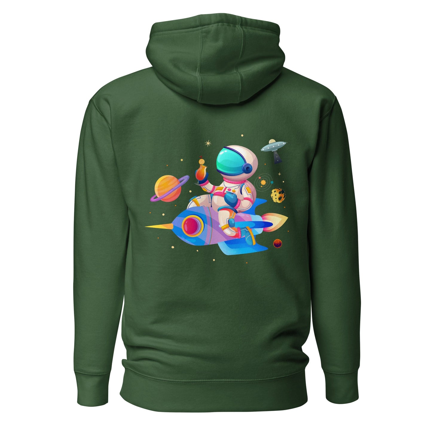 Explore - Unisex Hoodie ( Back Print ) by DarkByteGear