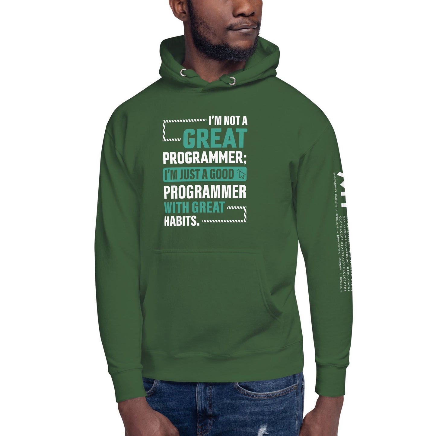 I am not a Great Programmer - Unisex Hoodie by DarkByteGear