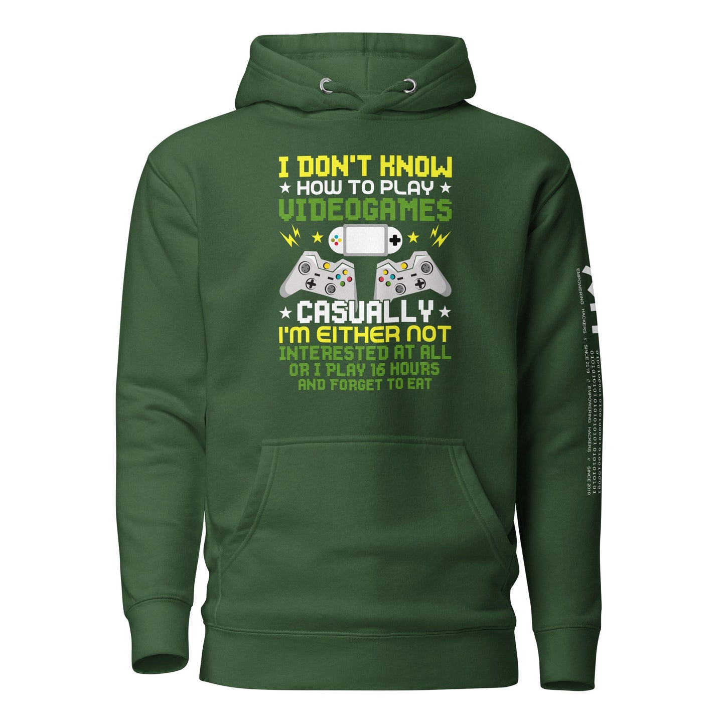 I don't know how to play video games - Unisex Hoodie by DarkByteGear