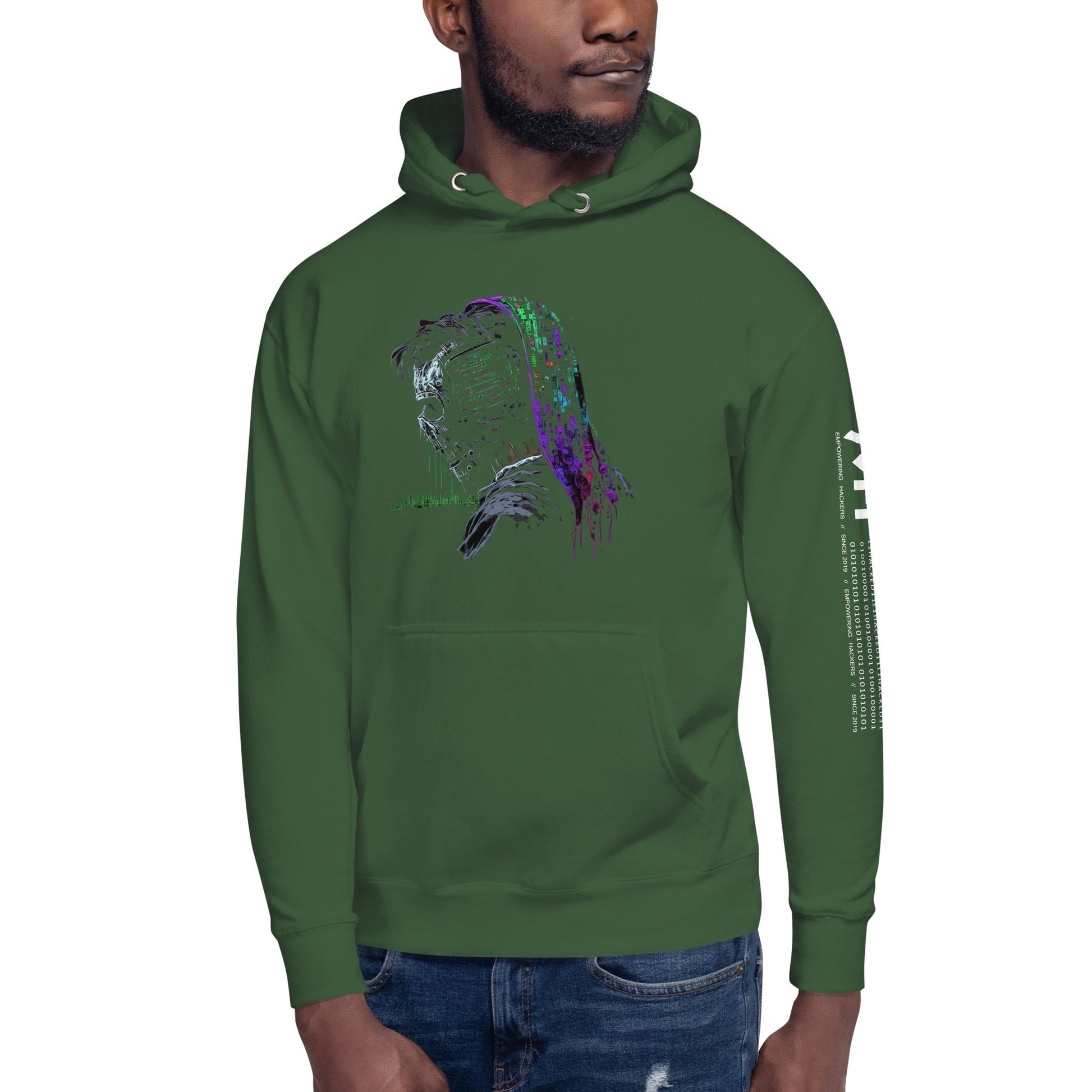 Cyberware Assassin V57 Unisex Hoodie by DarkByteGear