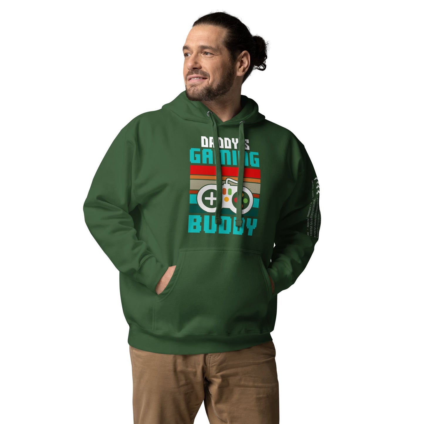 Daddy's Gaming Buddy Rima Unisex Hoodie by DarkByteGear