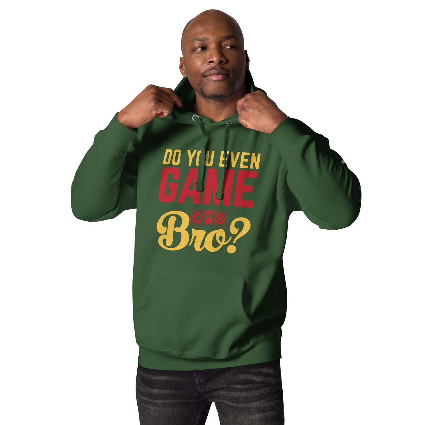 Do you even Game Bro Unisex Hoodie by DarkByteGear
